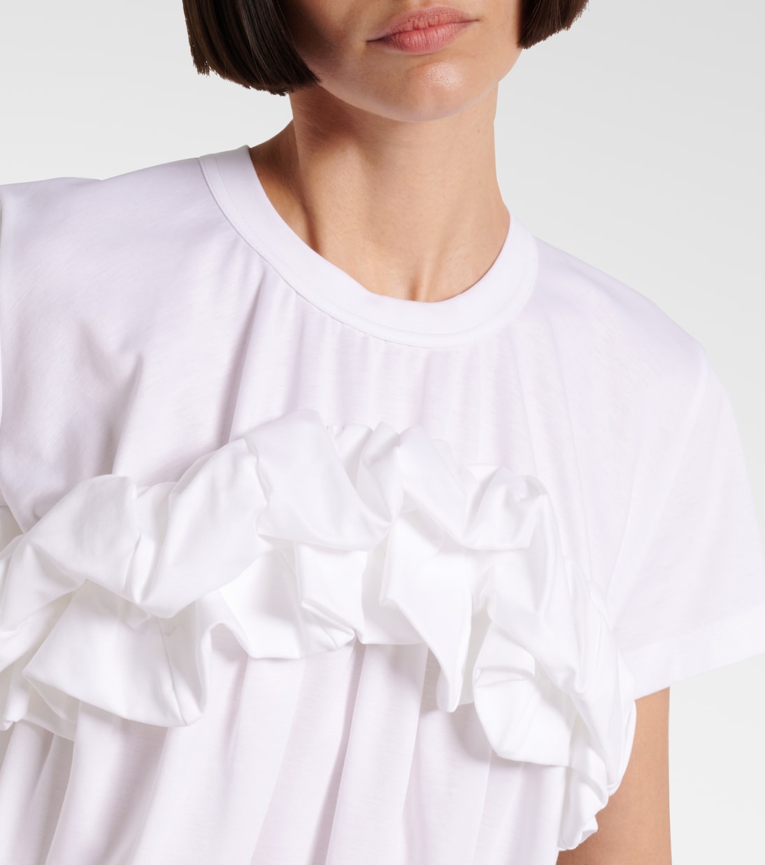 Top aus Baumwolle | Noir Kei Ninomiya