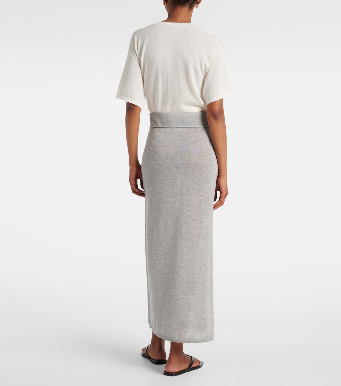 Maxirock aus Strick | Toteme