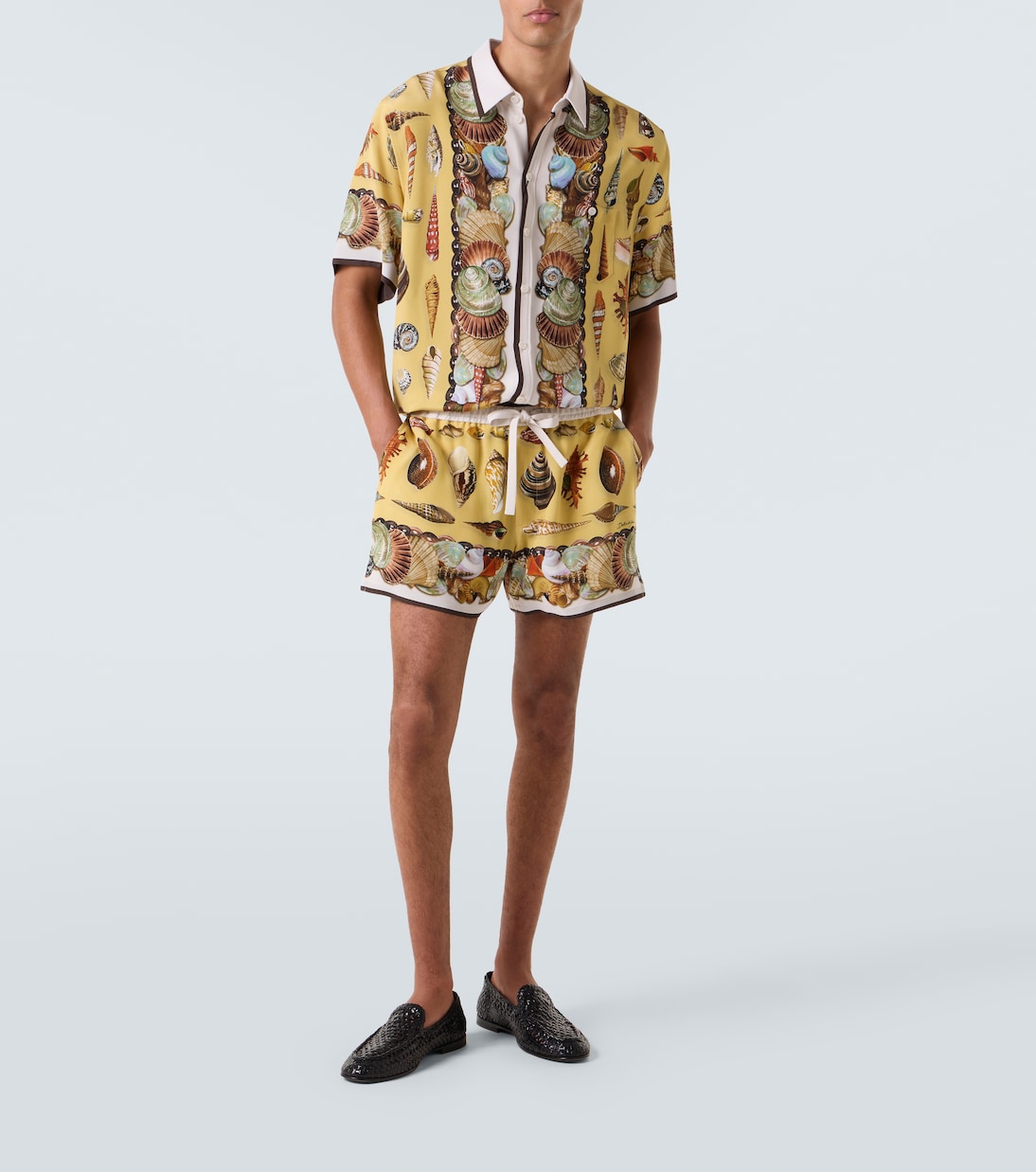 Printed silk shorts | Dolce&Gabbana