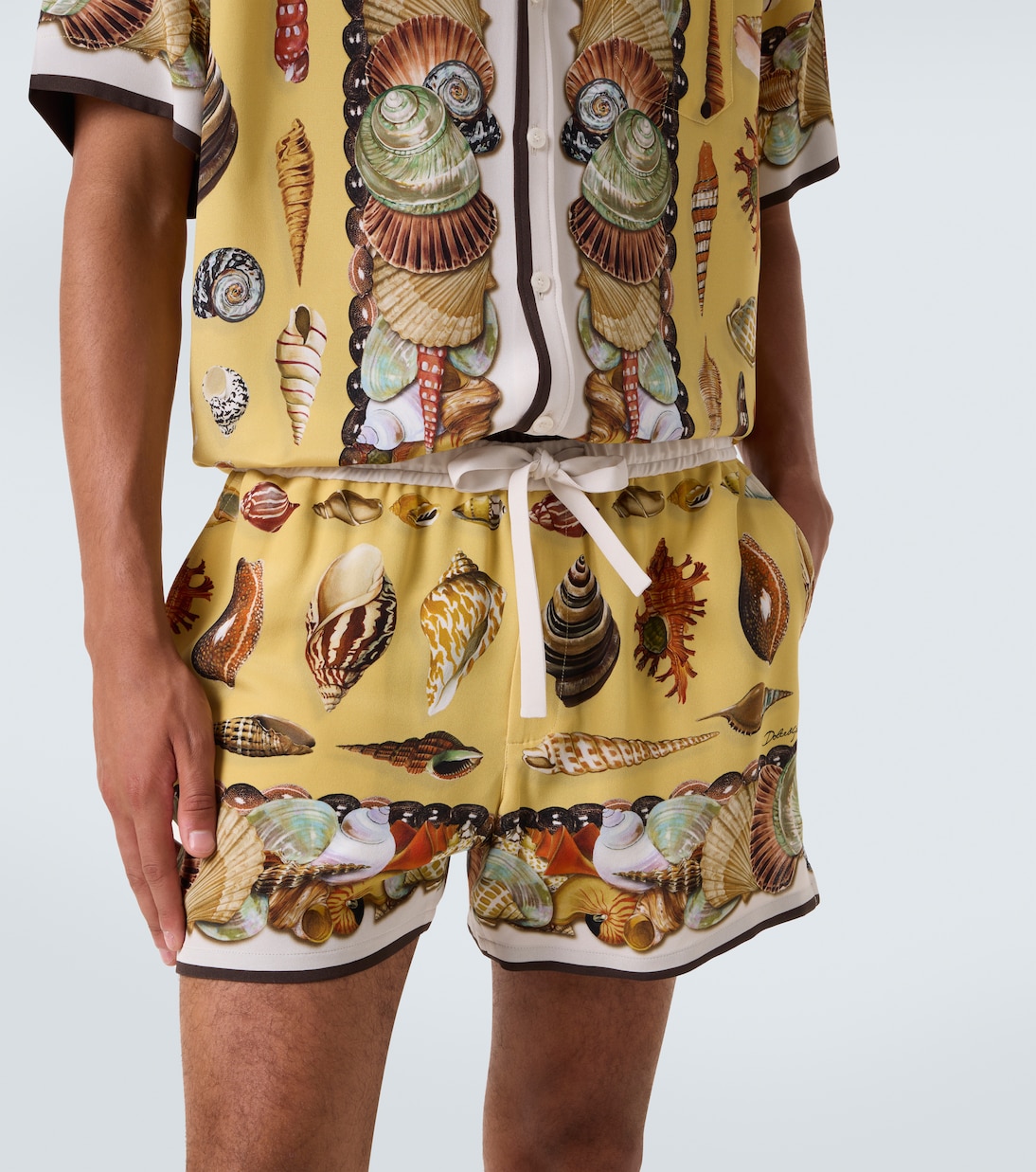 Printed silk shorts | Dolce&Gabbana