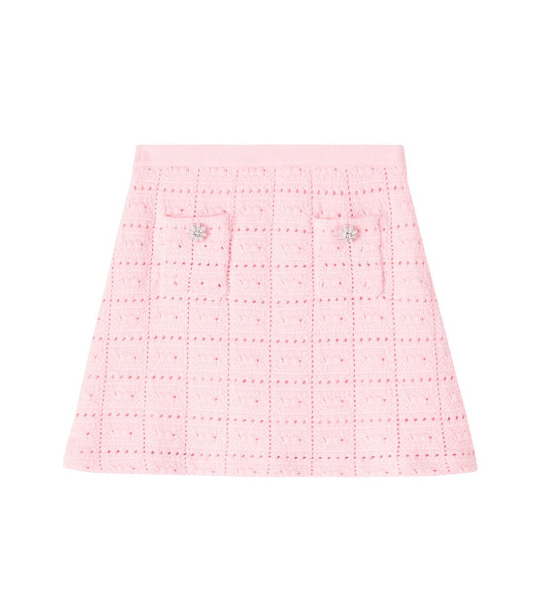 Jupe en coton mélangé | Self-Portrait Kids