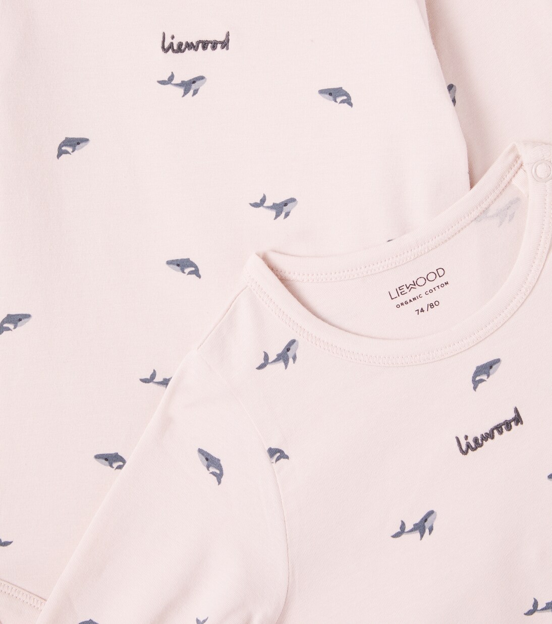 Baby set of 2 cotton-blend bodysuits | Liewood