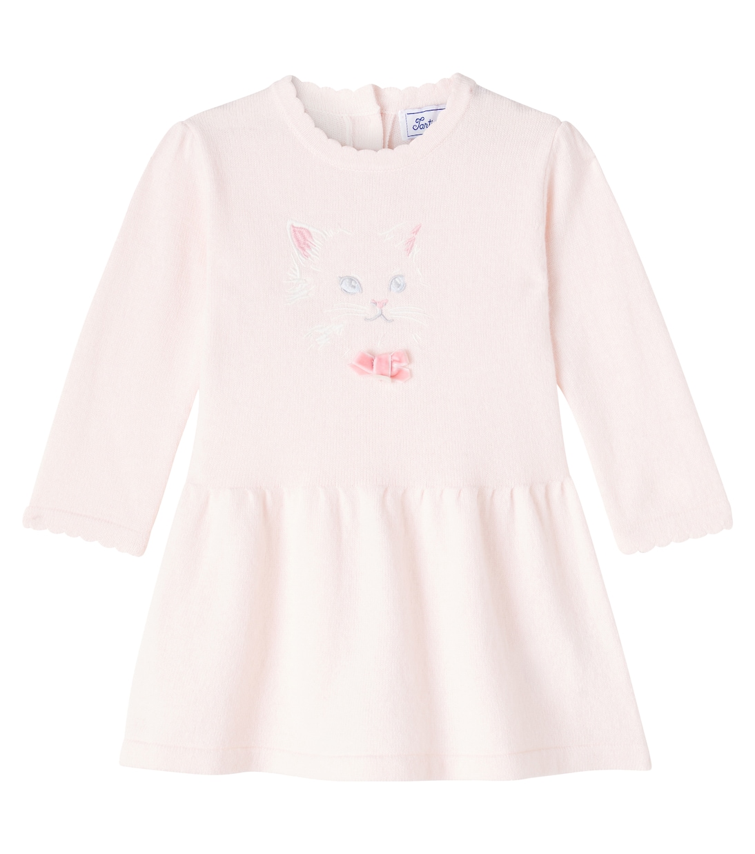 Baby knitted wool and cashmere-blend dress | Tartine et Chocolat