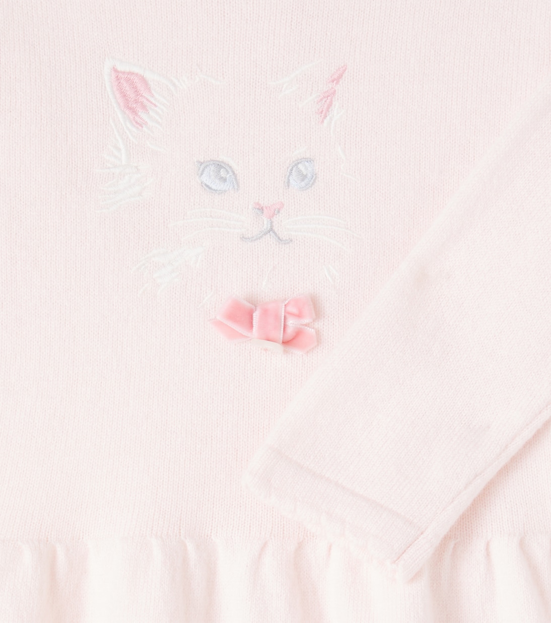 Baby knitted wool and cashmere-blend dress | Tartine et Chocolat