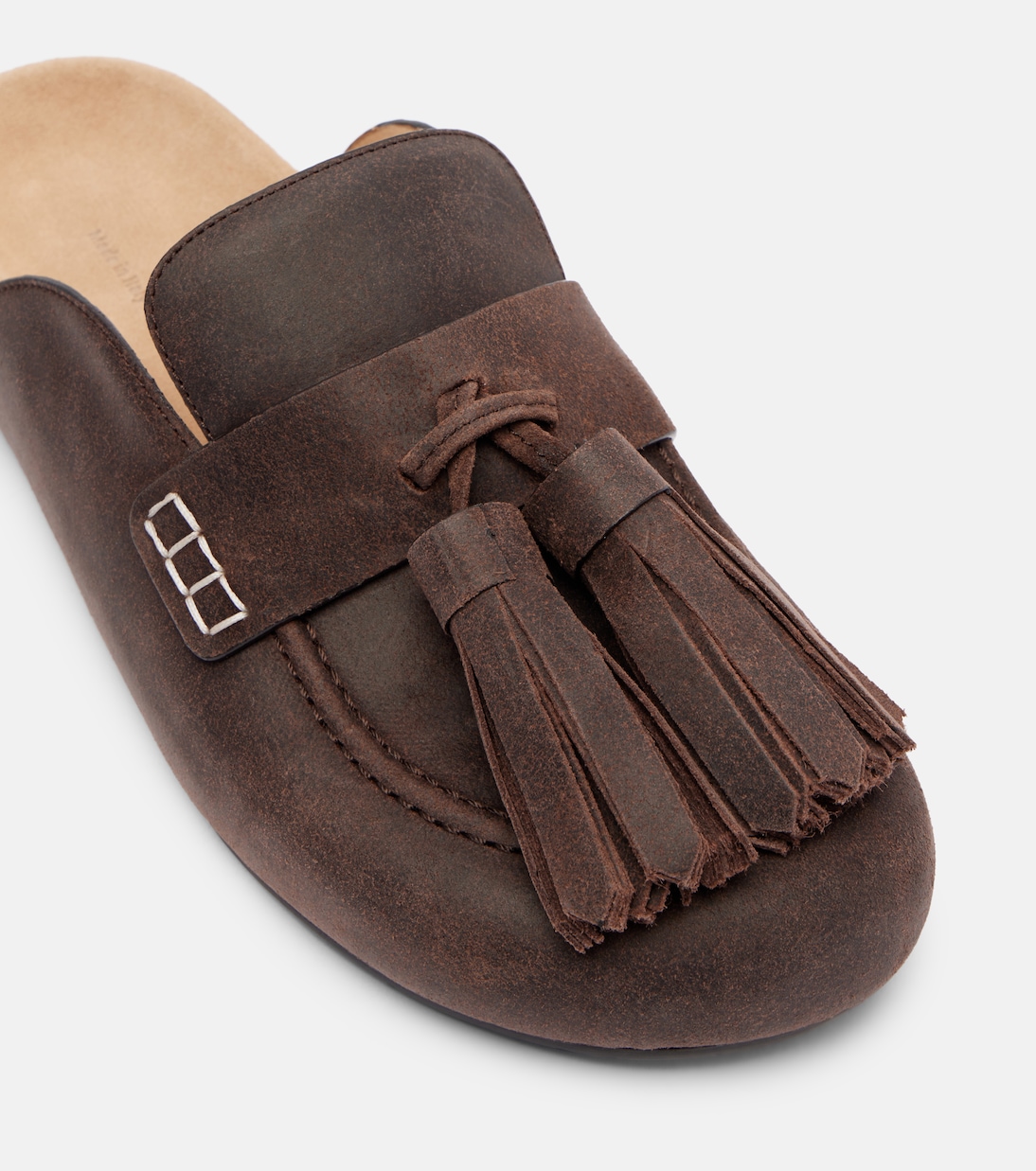 Tassel suede mules | JW Anderson