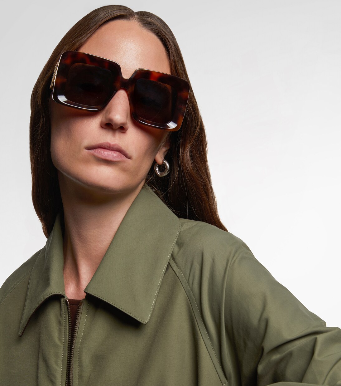 Anagram oversized square sunglasses | Loewe