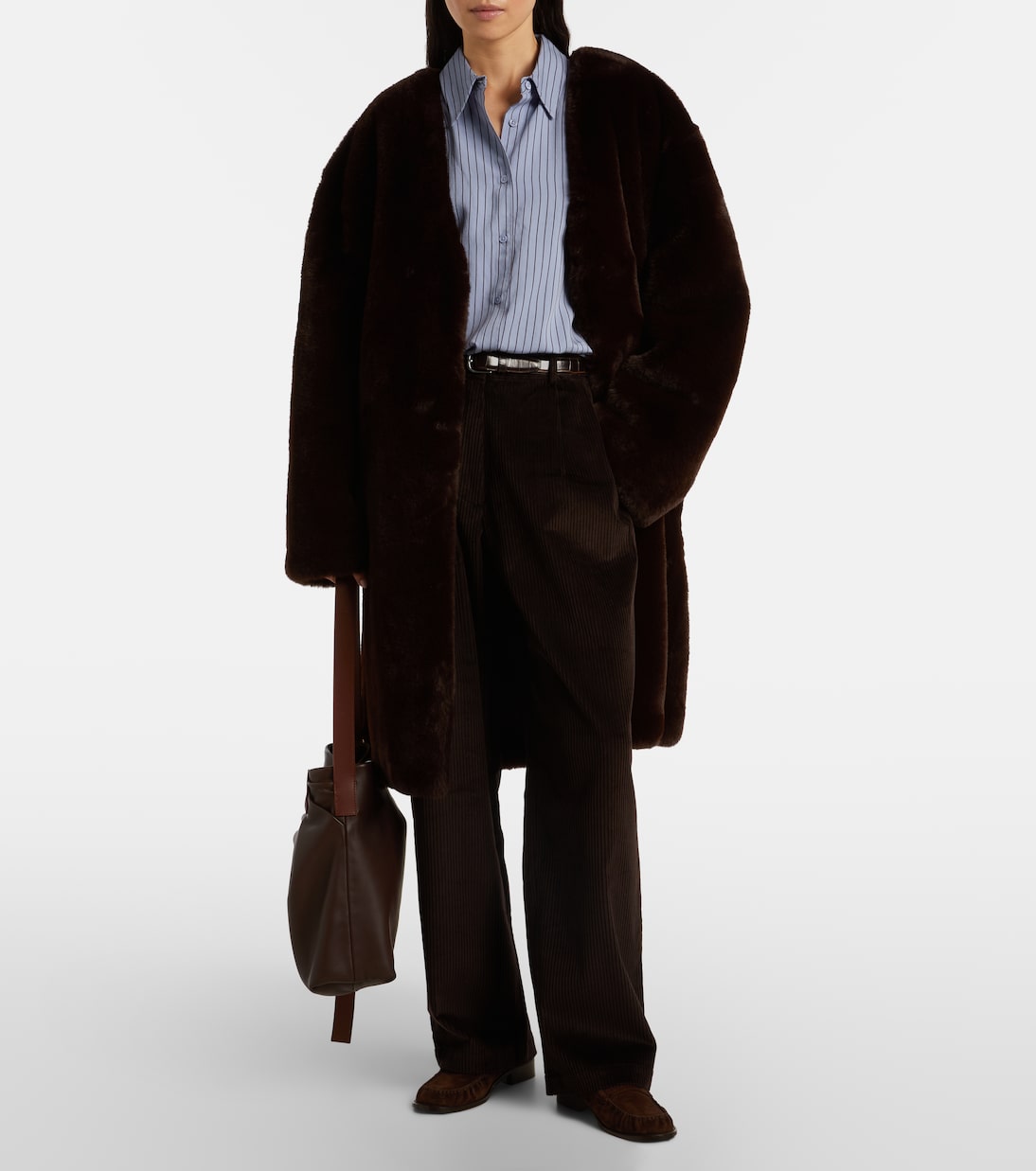 Hemd Peri aus Satin | The Frankie Shop