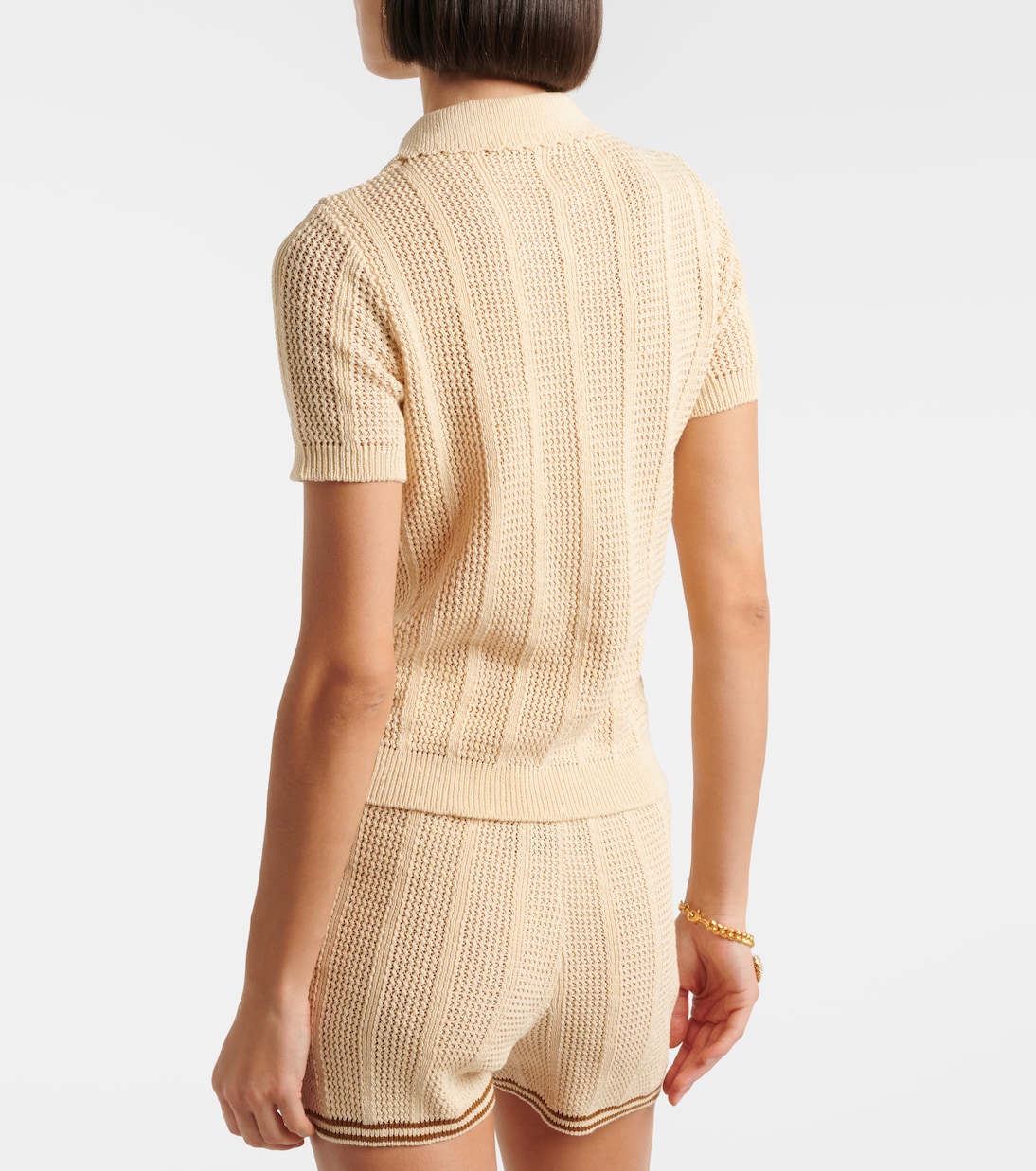 Polo de algodón con lazo | Valentino