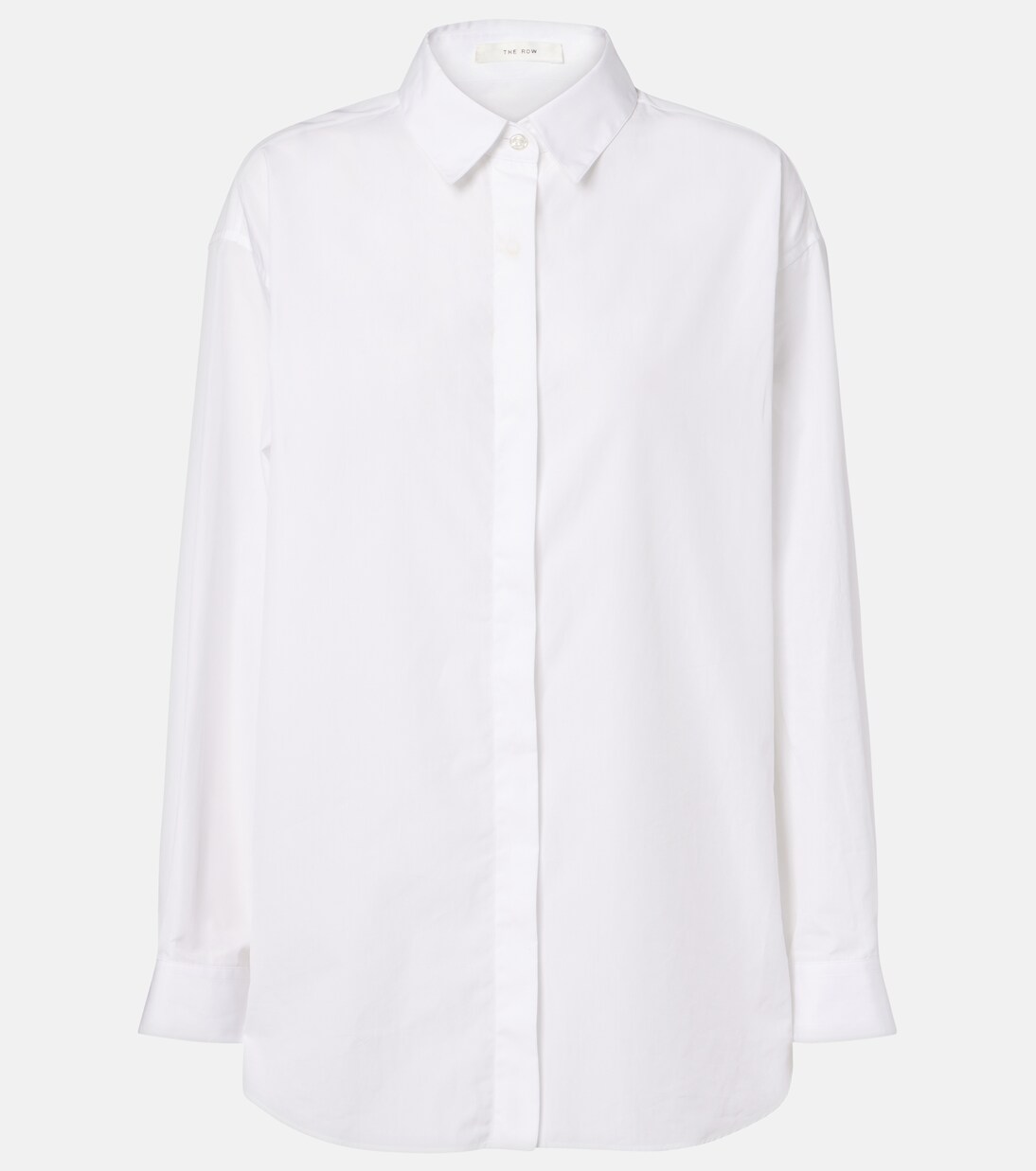 Esetan cotton poplin shirt | The Row