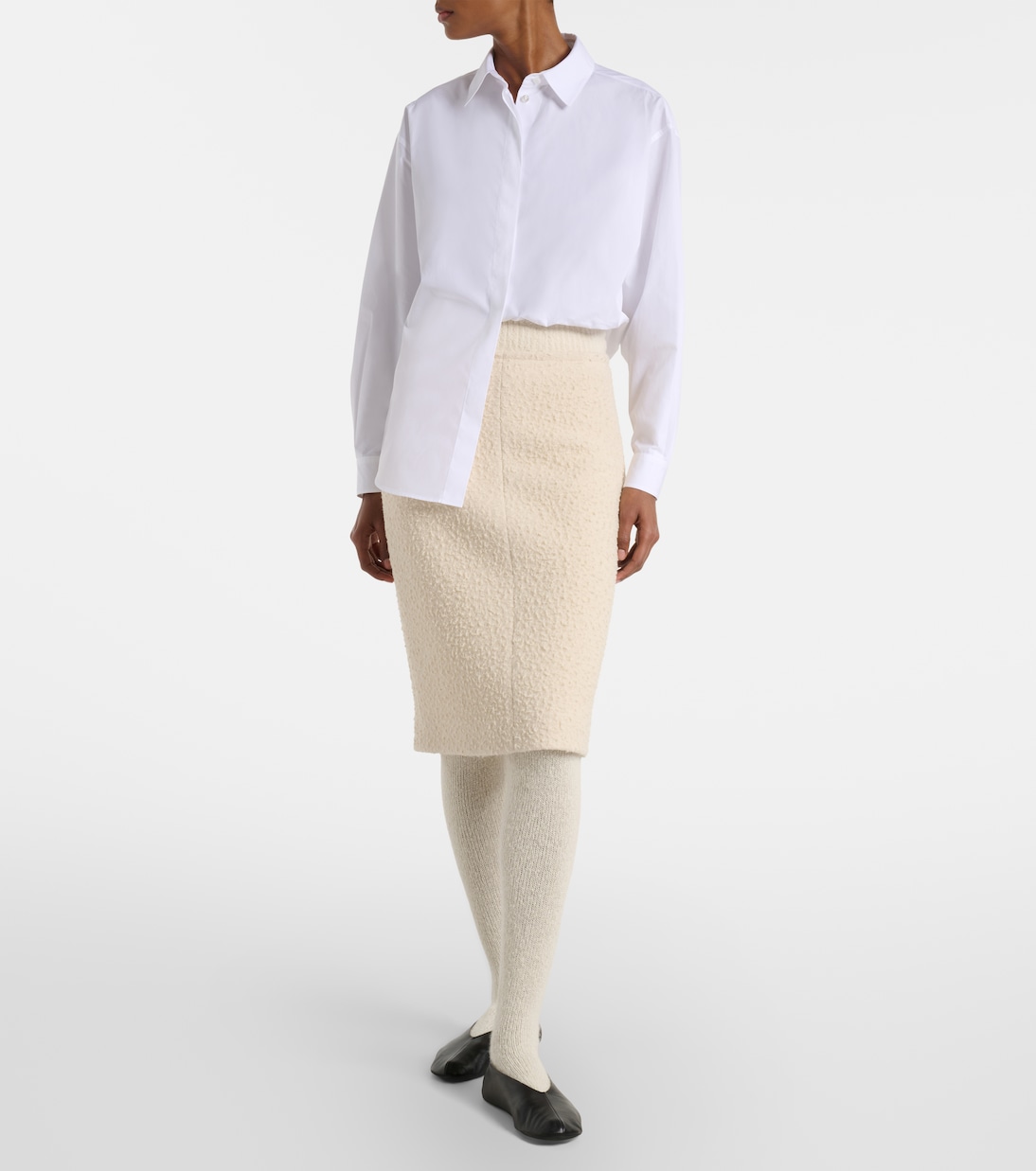 Esetan cotton poplin shirt | The Row