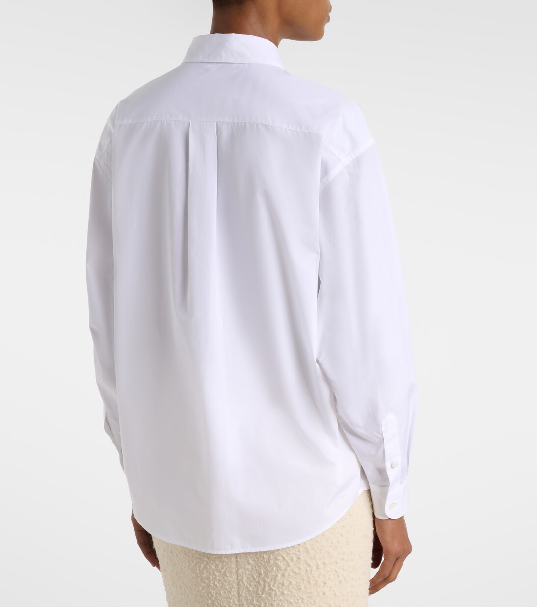 Esetan cotton poplin shirt | The Row
