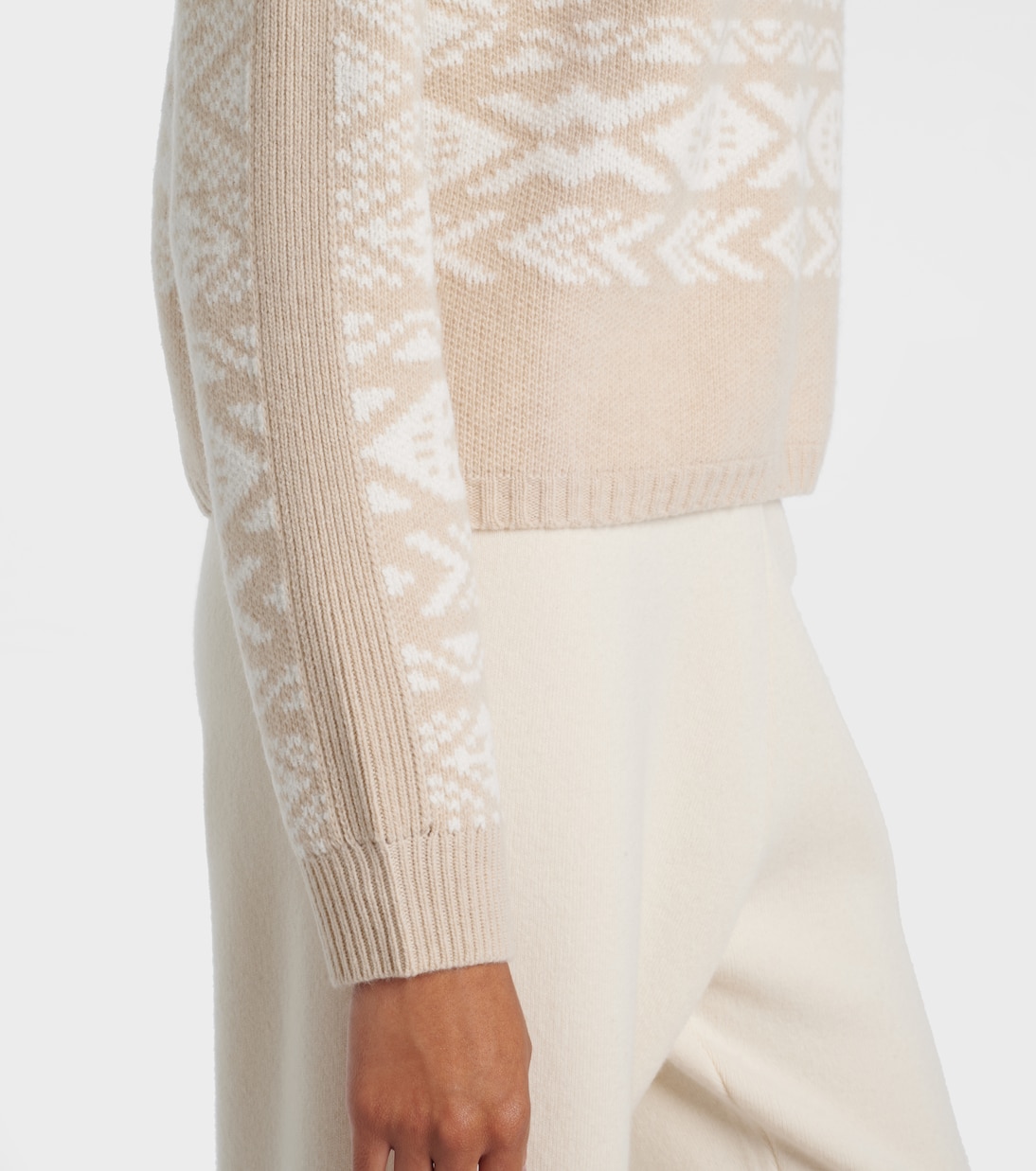 Pull Nadin en laine et coton mélangés | Bogner