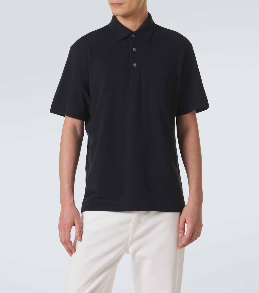 Polo de piqué de algodón | Zegna