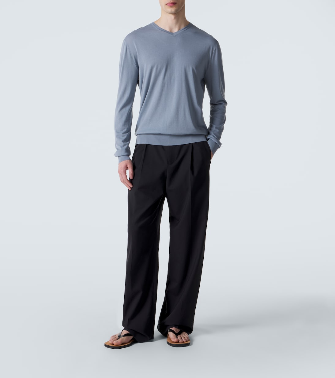 Sandali infradito City in pelle | The Row