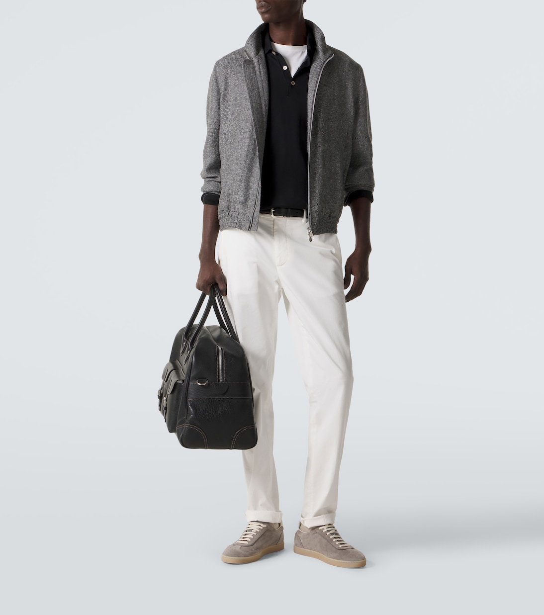 Polopullover aus Baumwolle | Brunello Cucinelli