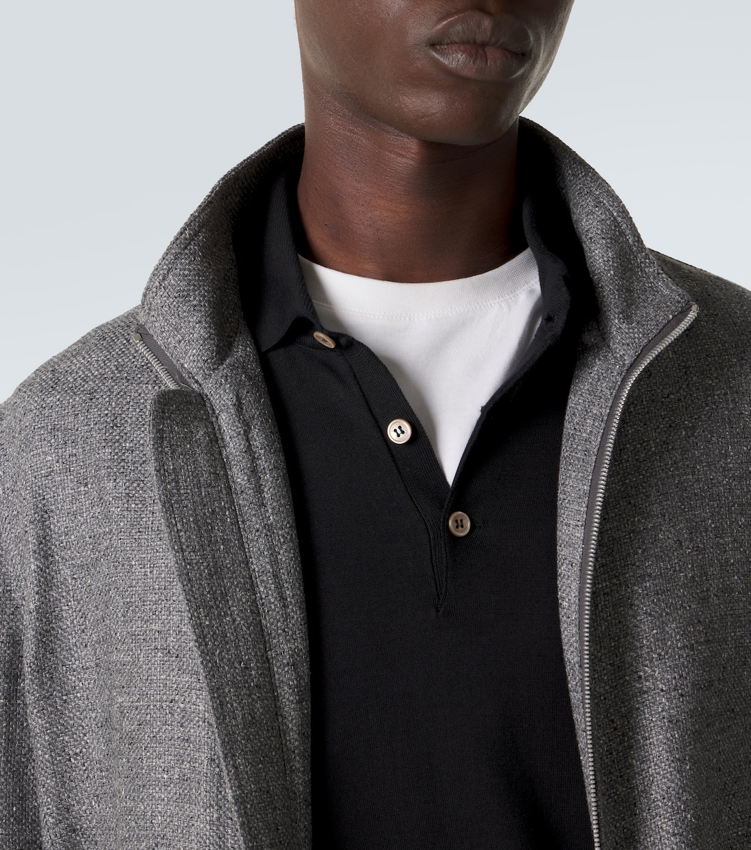 Polopullover aus Baumwolle | Brunello Cucinelli