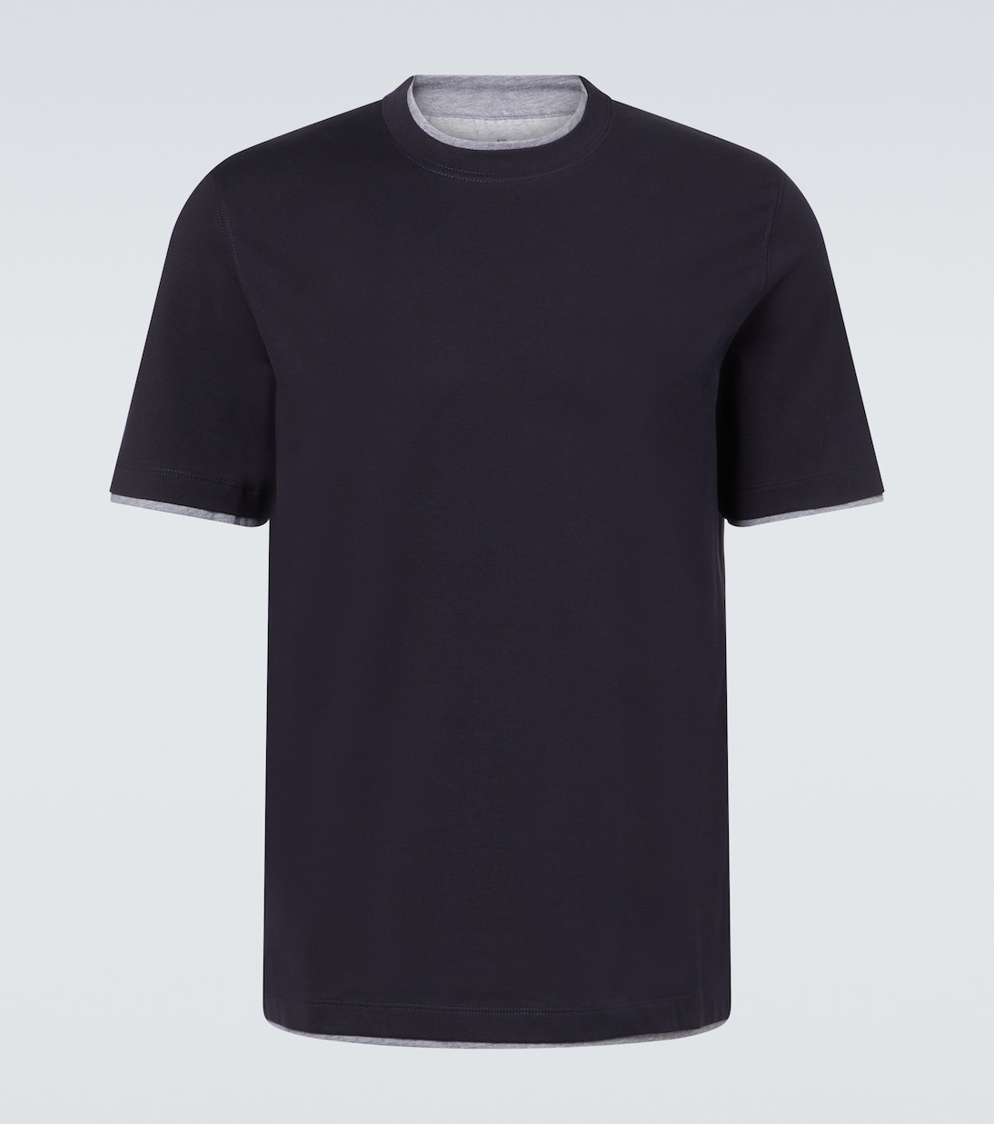 T-shirt in jersey di cotone | Brunello Cucinelli