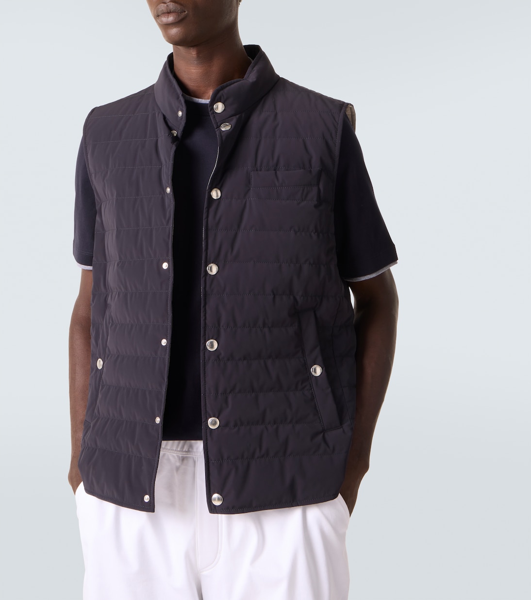 T-shirt in jersey di cotone | Brunello Cucinelli