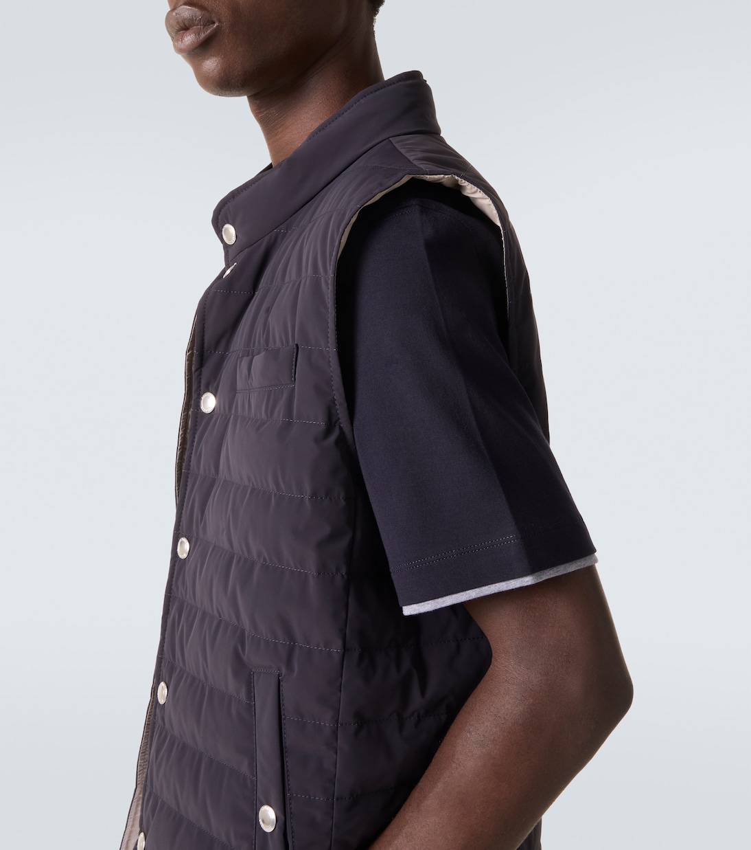 T-shirt in jersey di cotone | Brunello Cucinelli