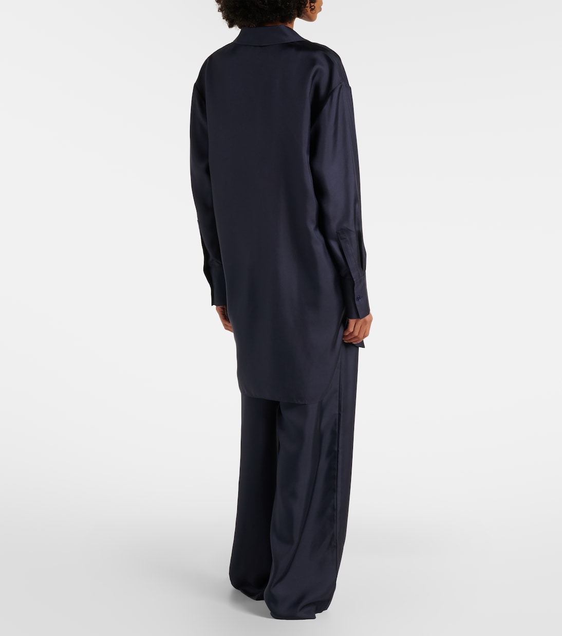 Silk straight pants | Róhe