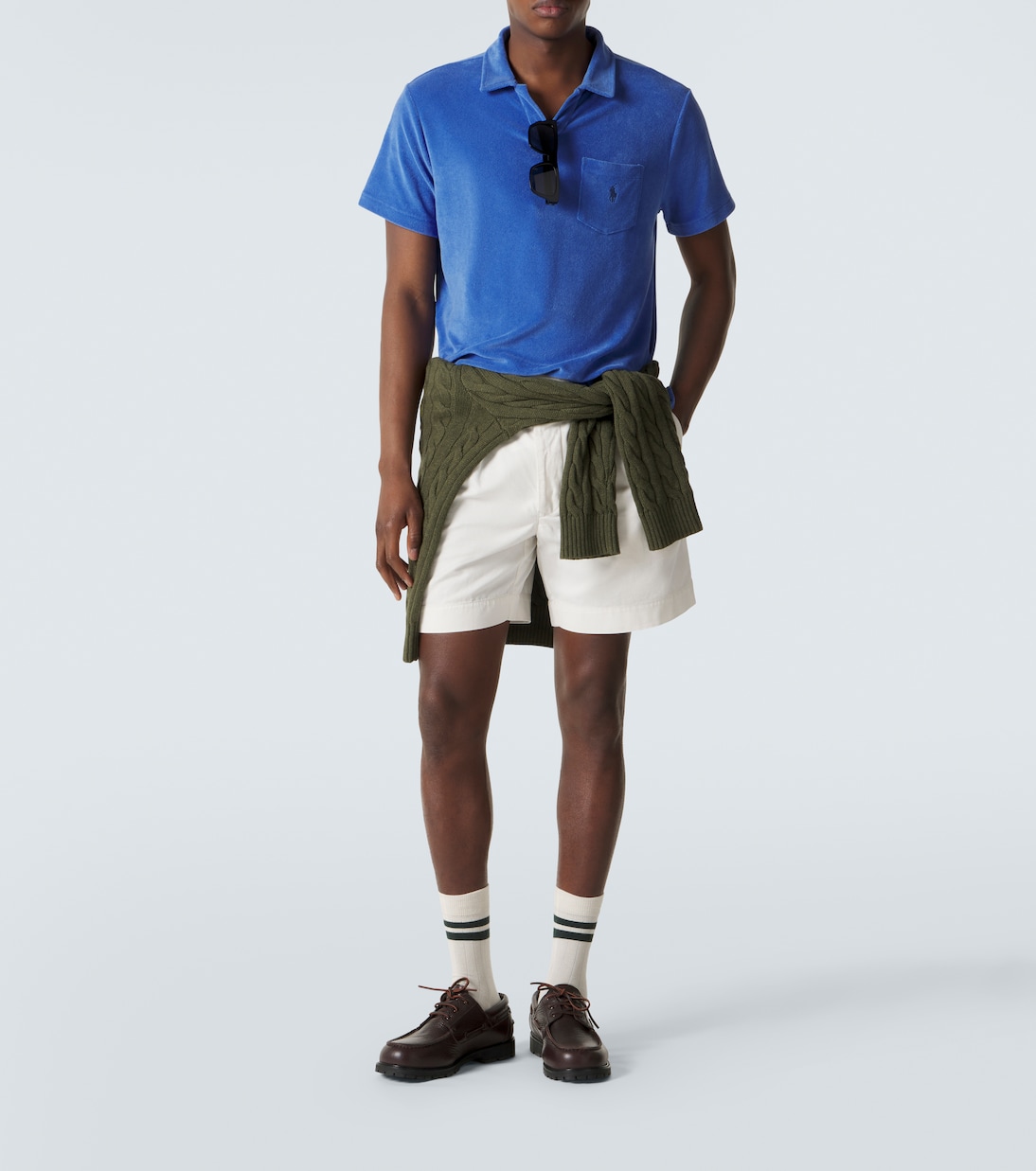 Polo in spugna di misto cotone con logo  | Polo Ralph Lauren