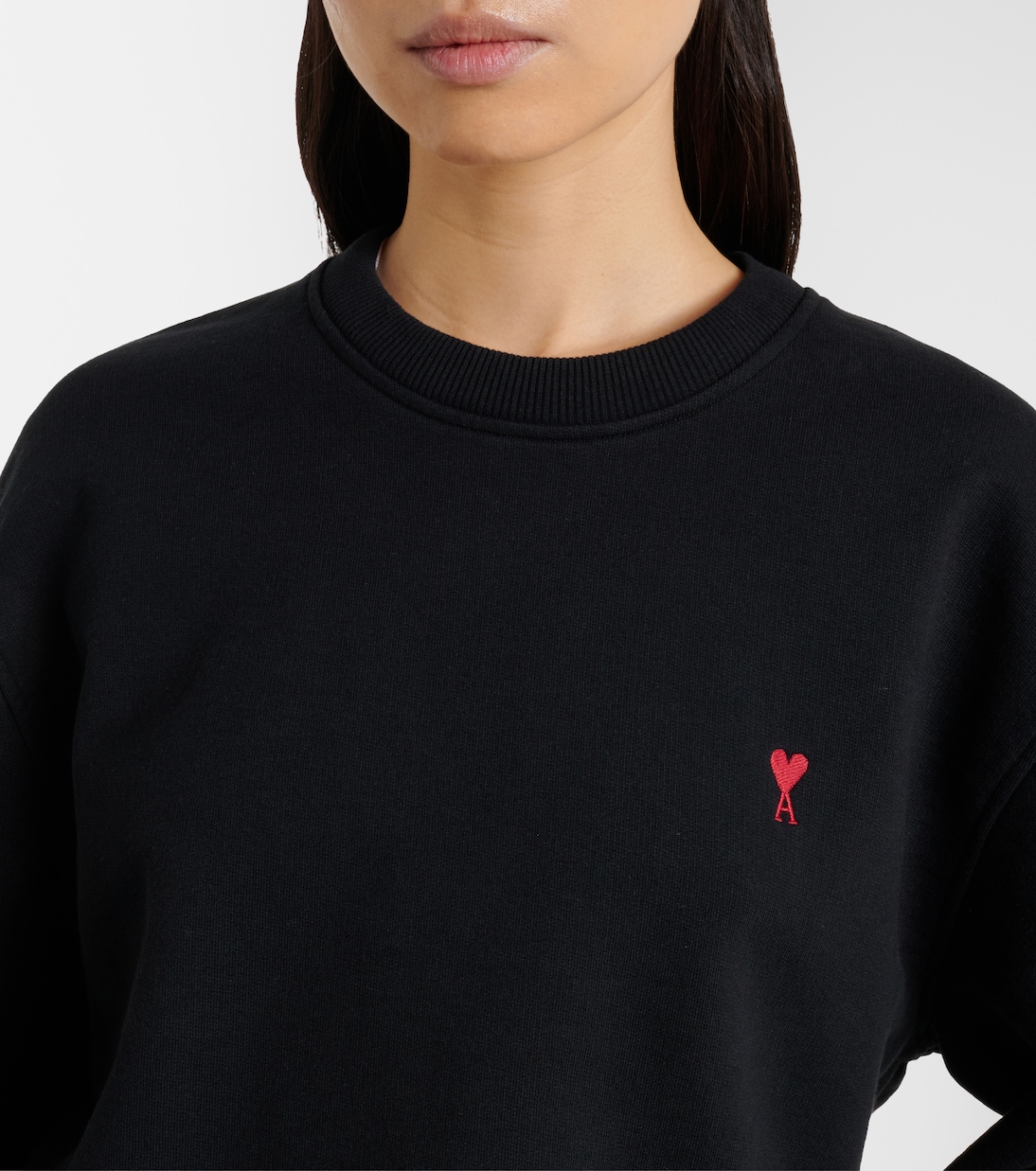 Ami De Cœur cotton jersey sweatshirt | Ami Paris