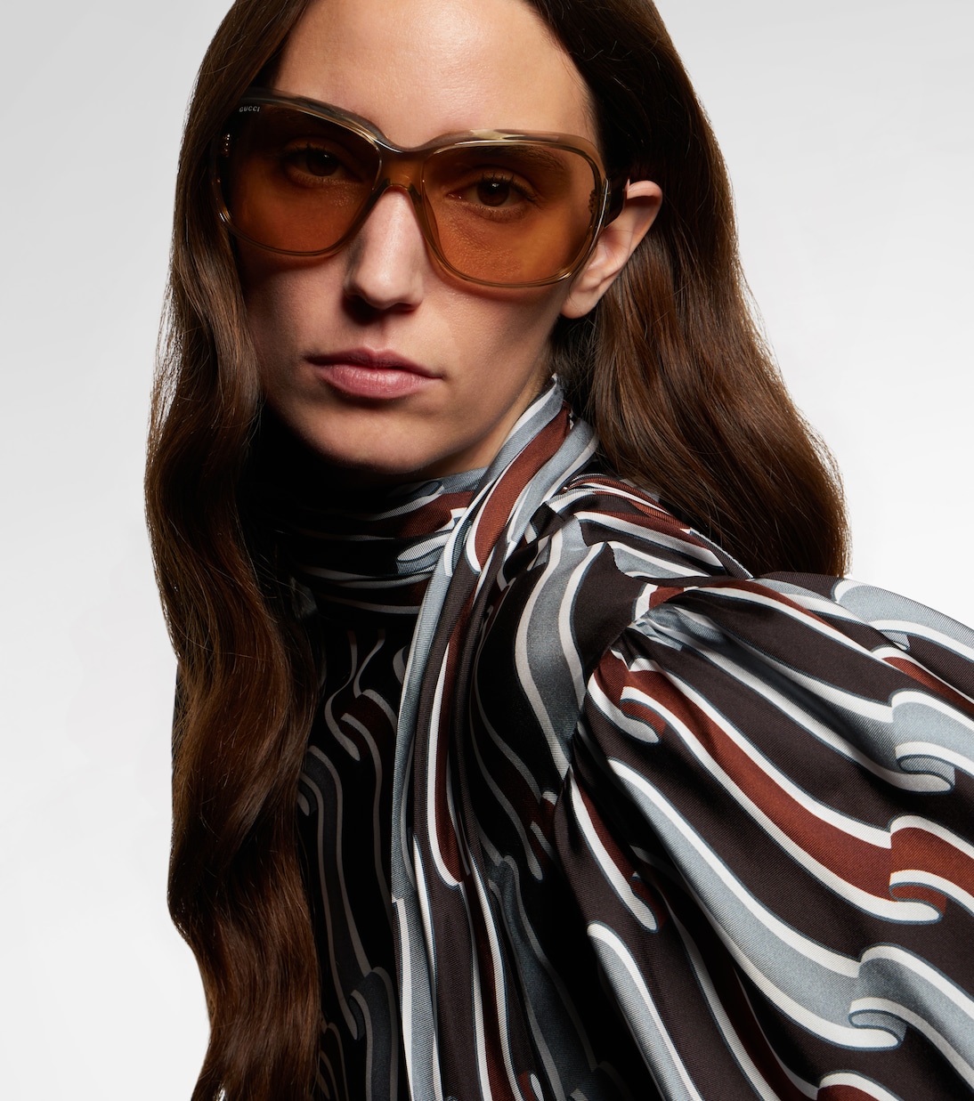 Gucci Script square sunglasses | Gucci