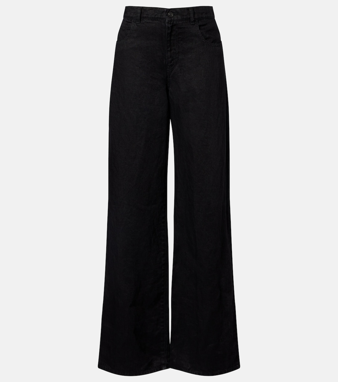 Wide-Leg Jeans Eglitte aus Leinen | The Row