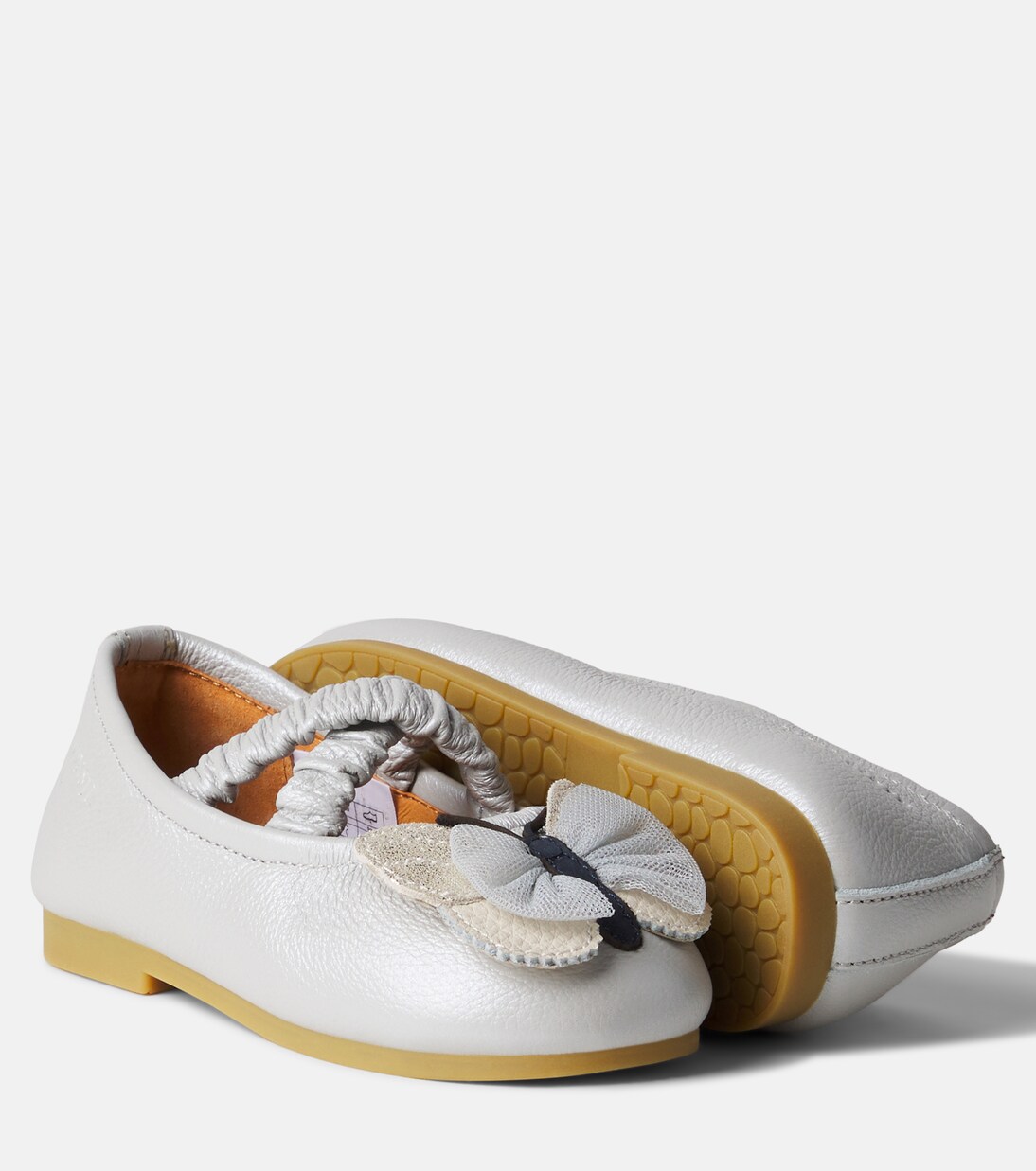 Mileni leather ballet flats | Donsje