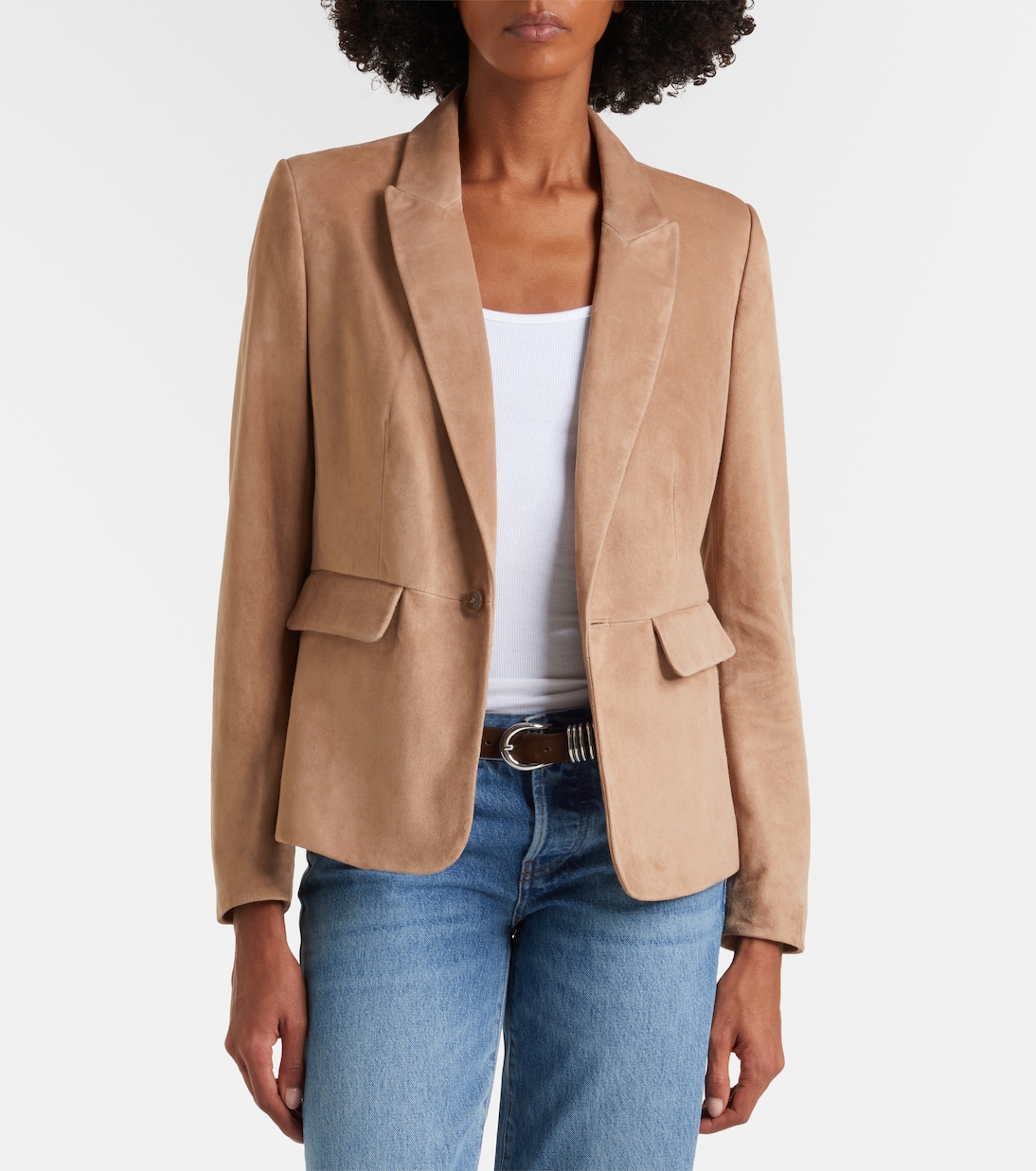 Blazer en daim | Frame