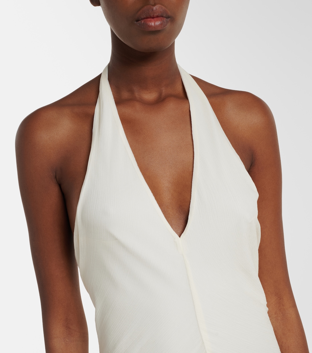 Luma halterneck maxi dress | Staud