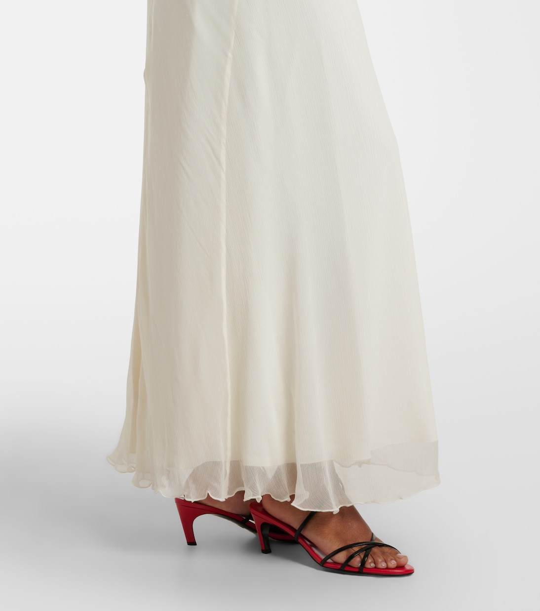 Luma halterneck maxi dress | Staud