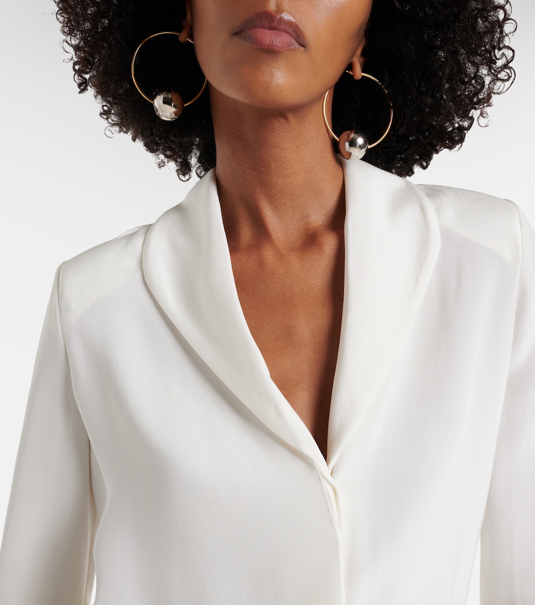 Silk satin bodysuit | Roland Mouret