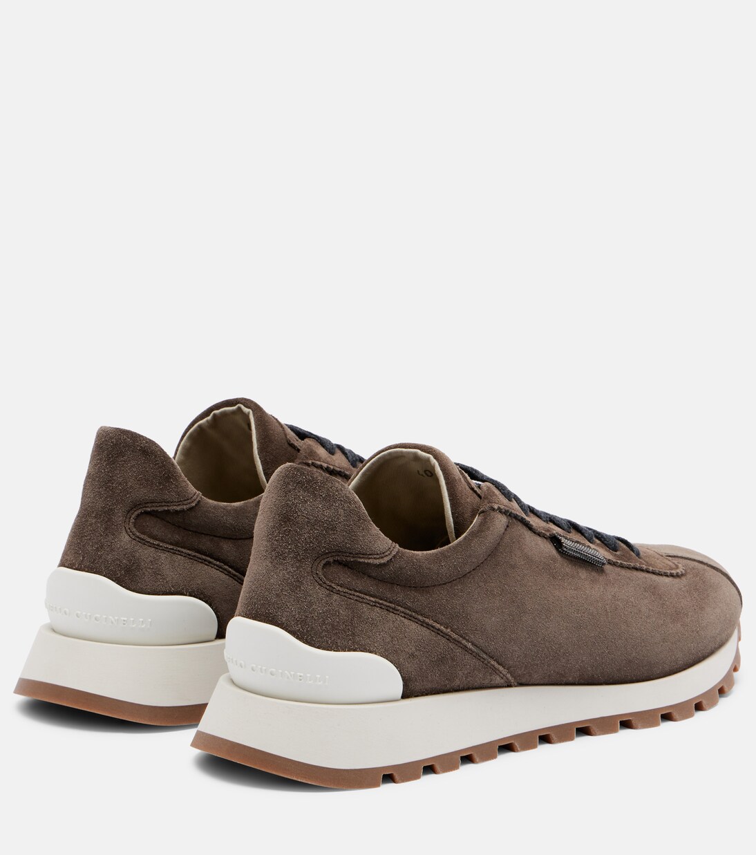 Monili suede sneakers | Brunello Cucinelli