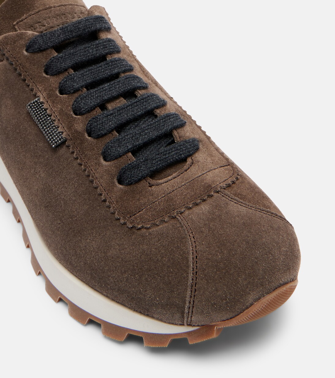 Monili suede sneakers | Brunello Cucinelli