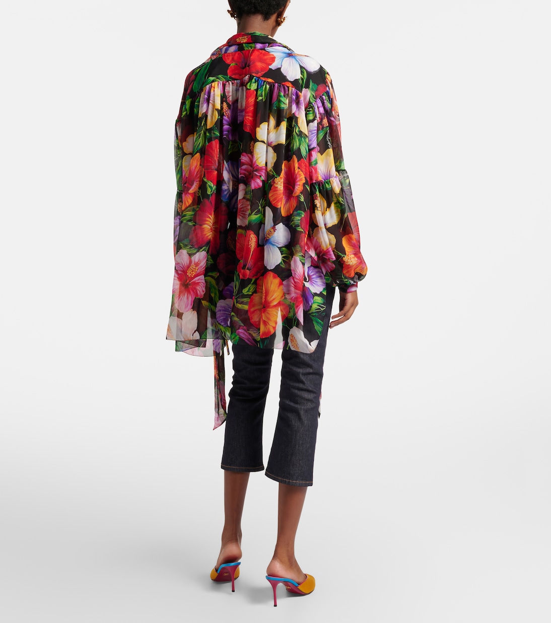 Caprihose aus Denim | Dolce&Gabbana