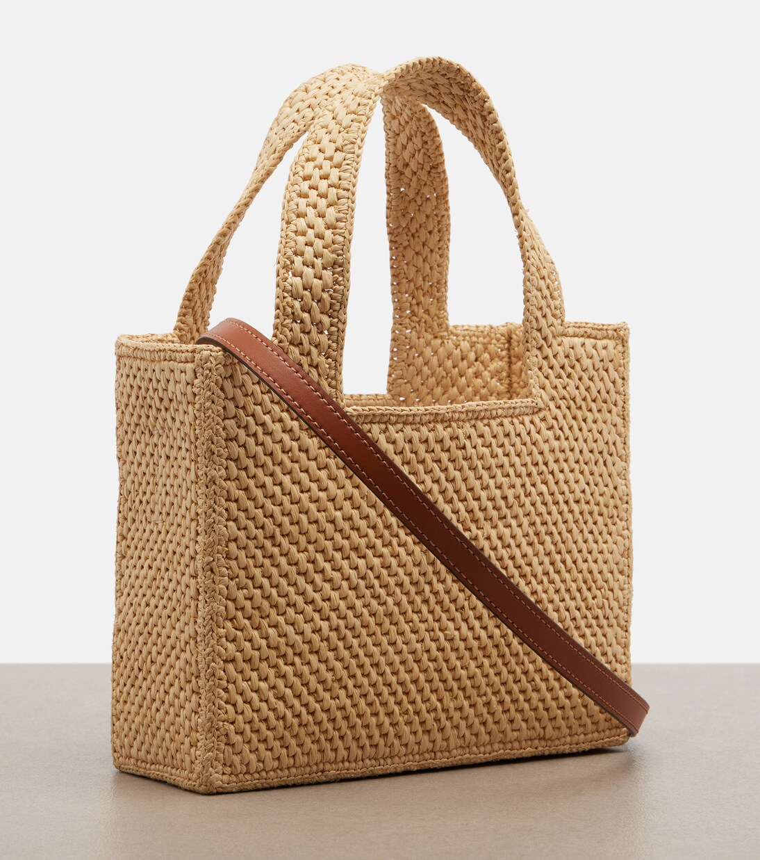Paula's Ibiza embellished raffia tote bag | Loewe