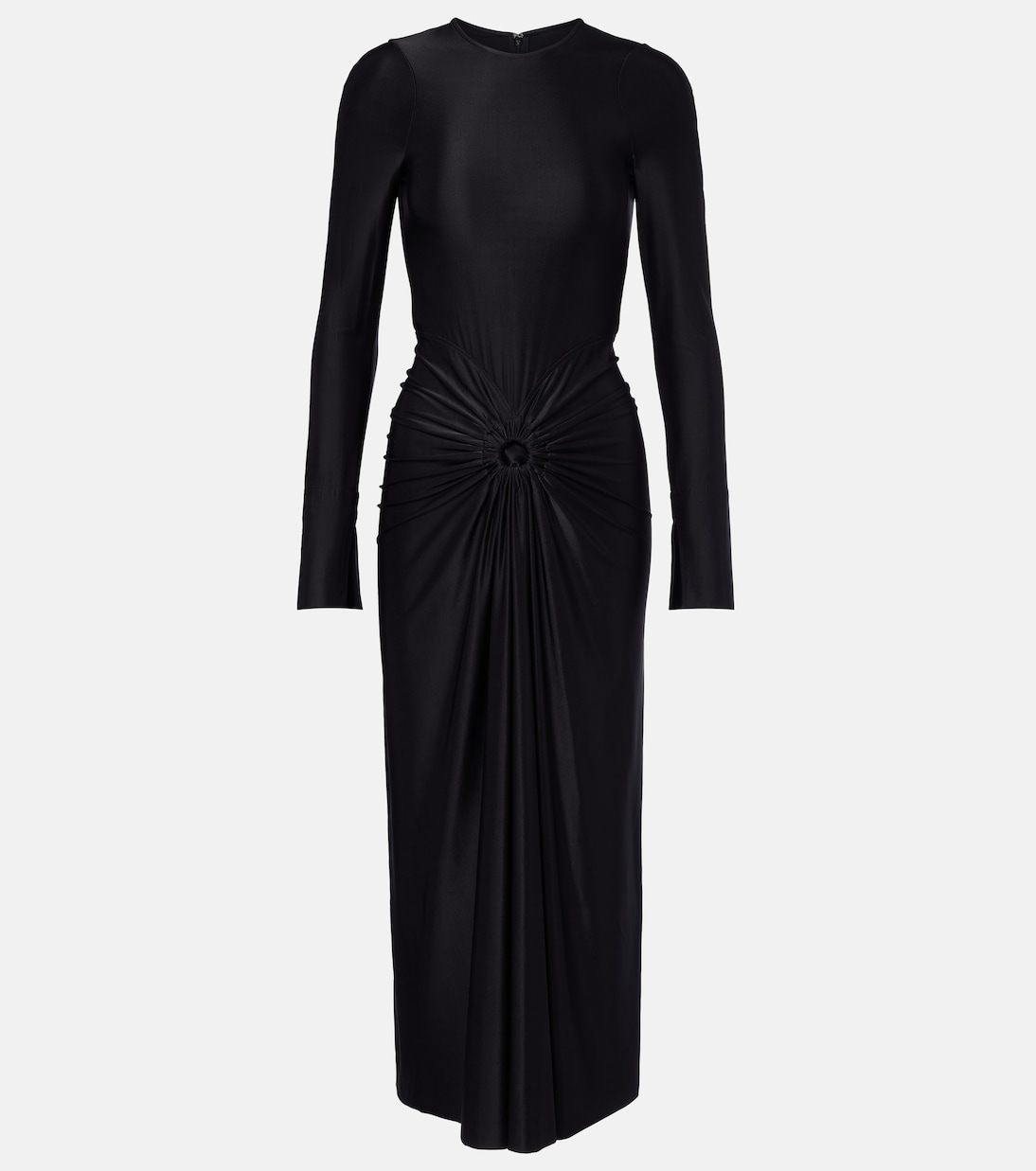 Abito midi Frances in jersey | Victoria Beckham