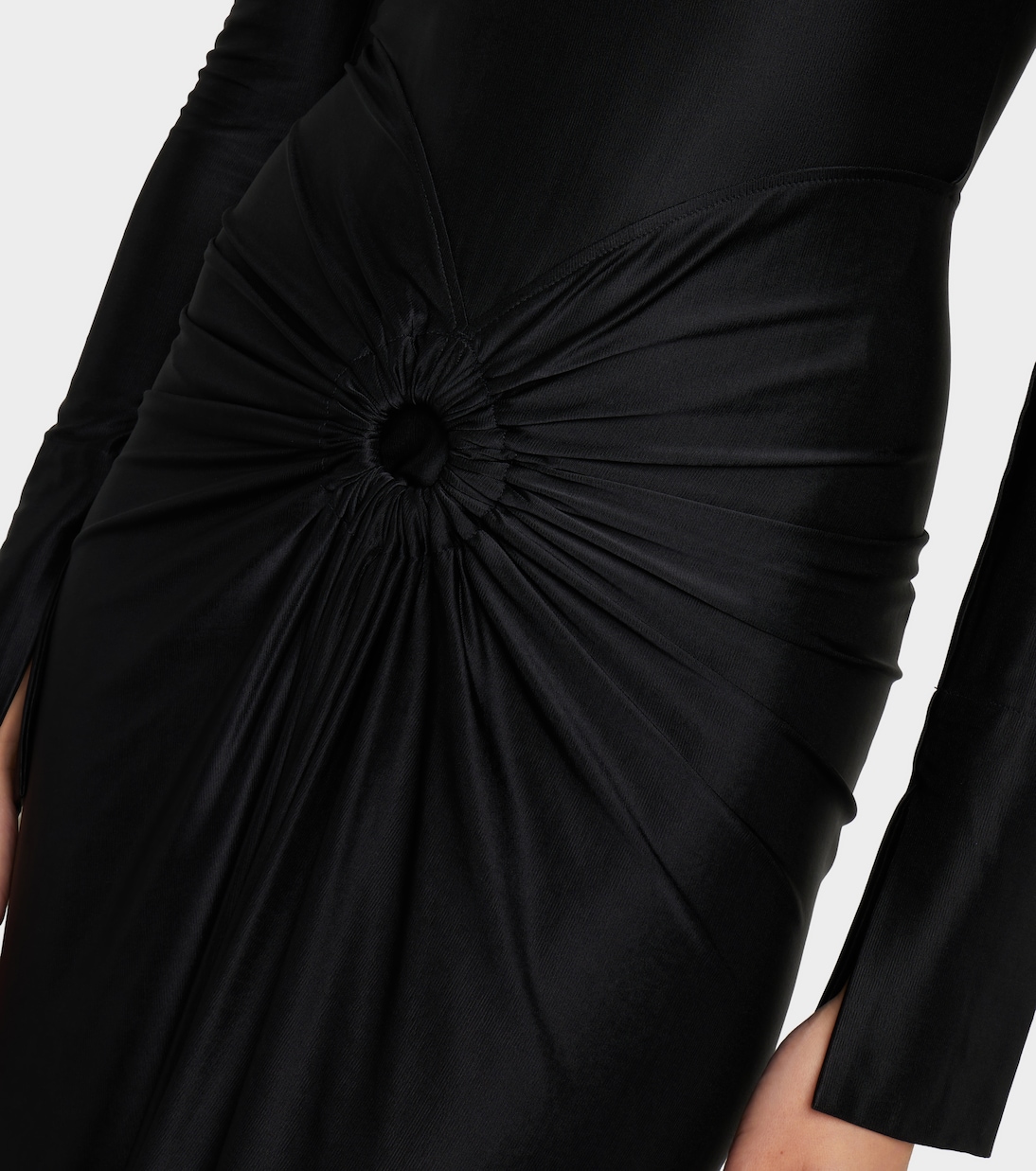 Abito midi Frances in jersey | Victoria Beckham