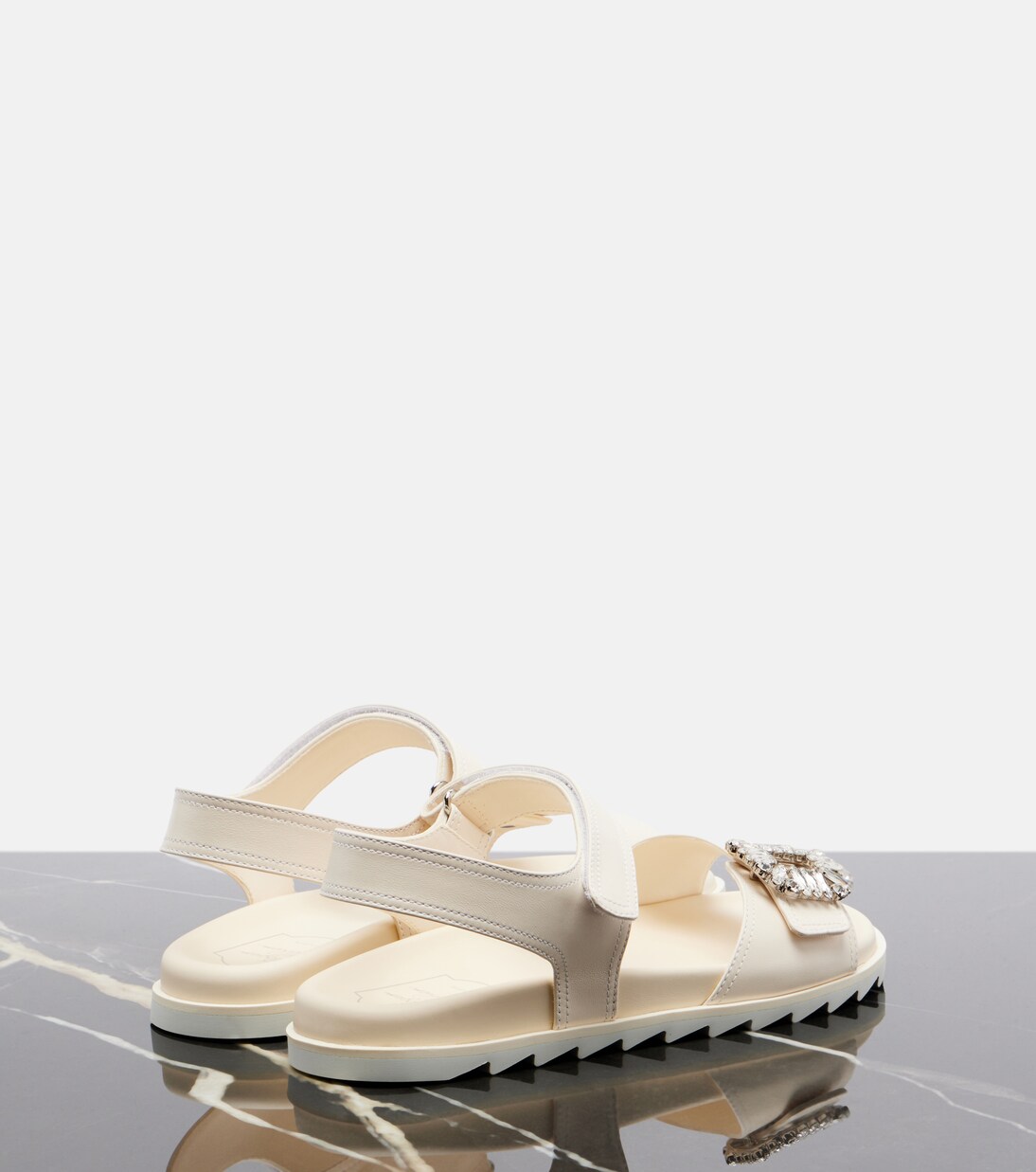 Sandalen Slidy Viv' aus Leder | Roger Vivier