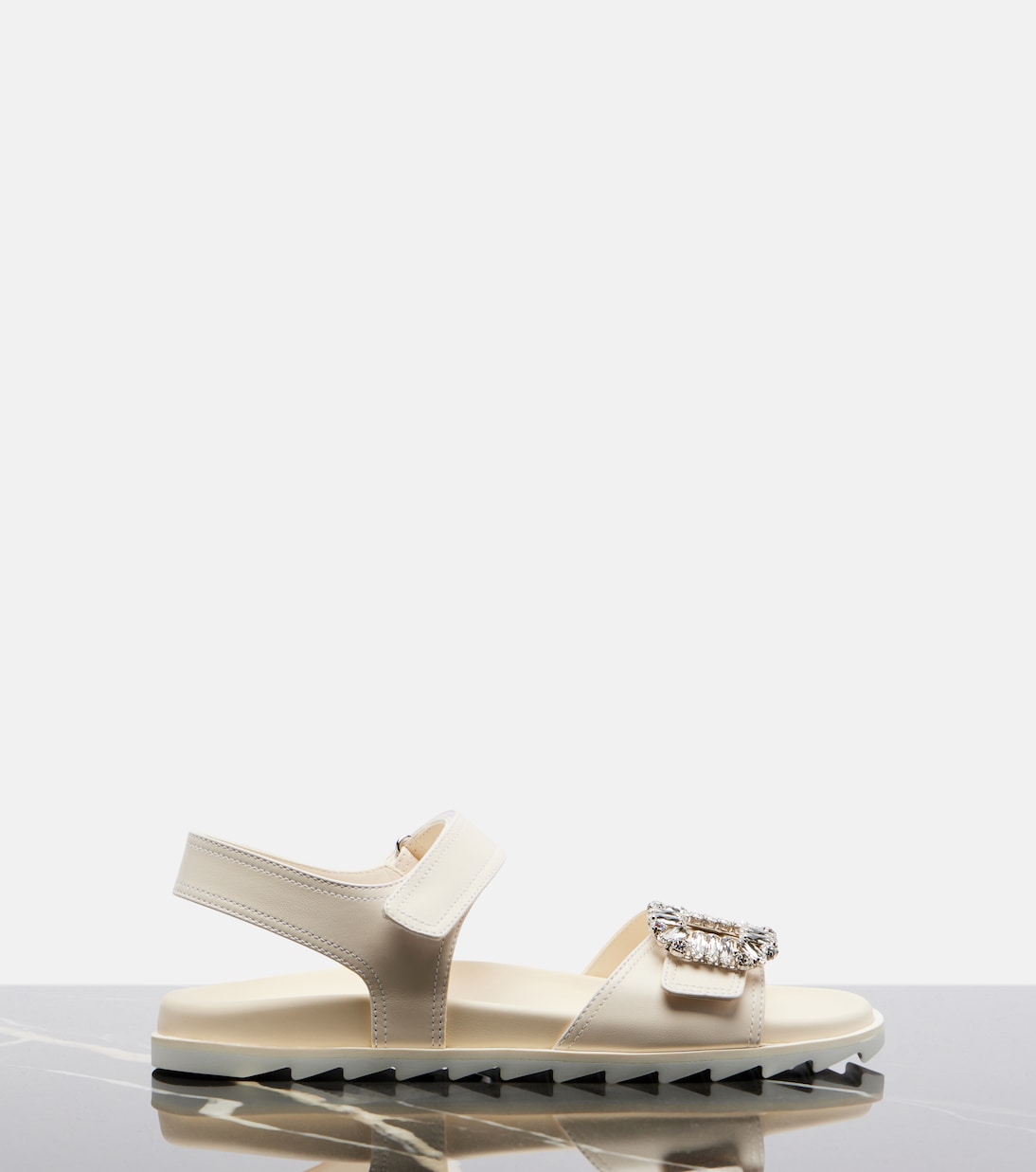 Sandalen Slidy Viv' aus Leder | Roger Vivier