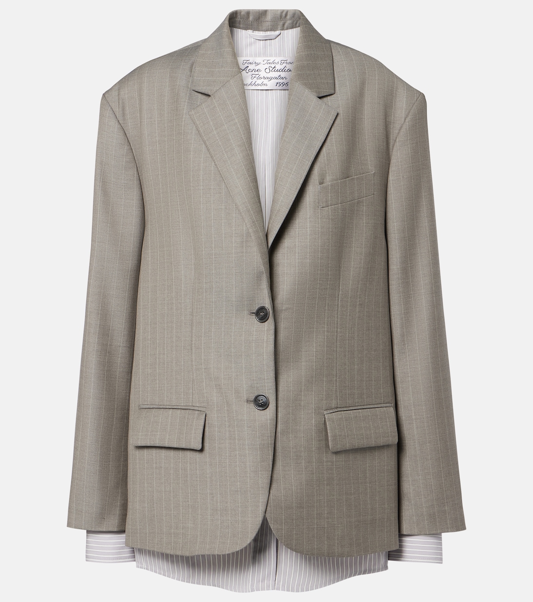 Striped wool jacket | Acne Studios