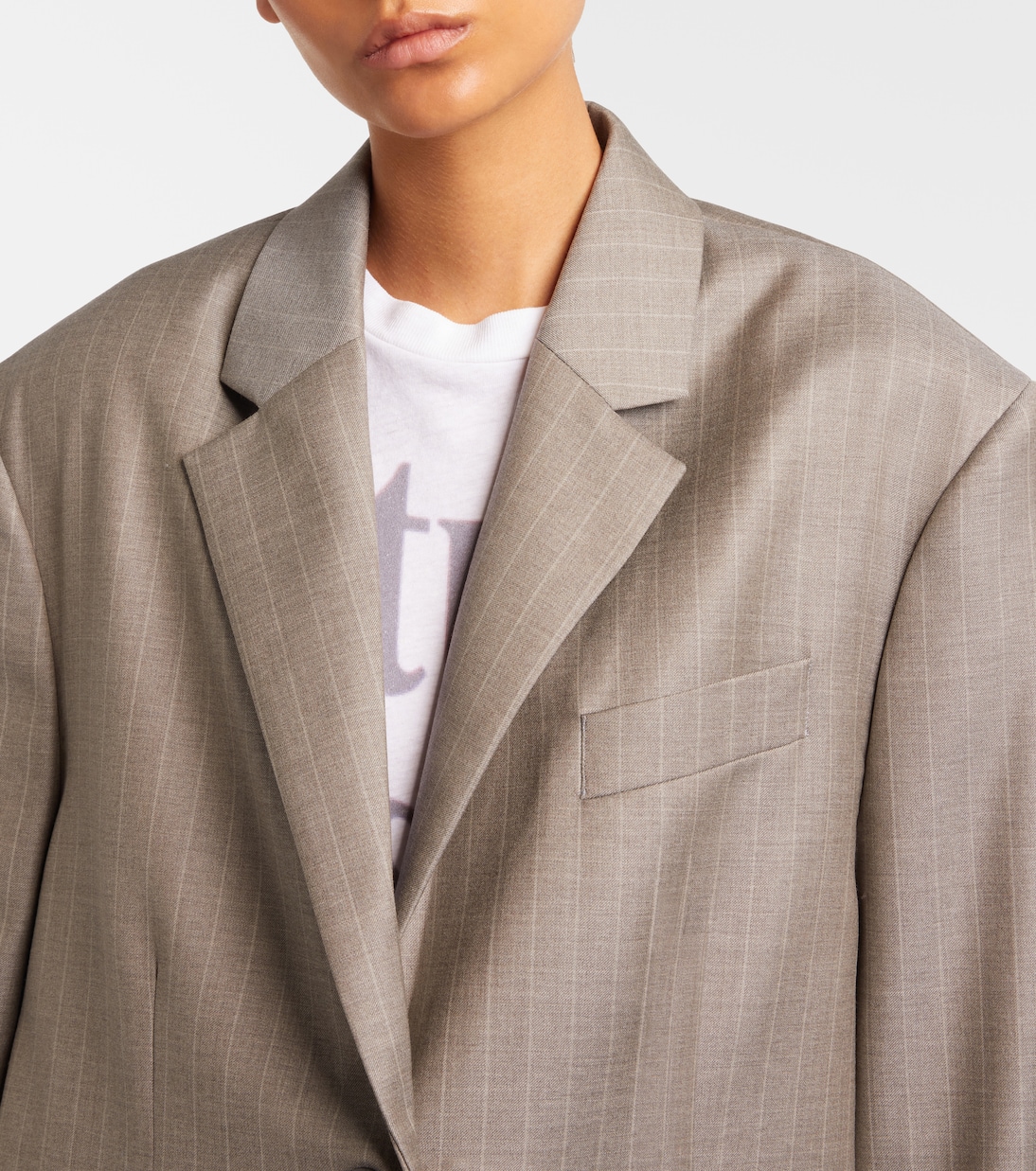 Striped wool jacket | Acne Studios