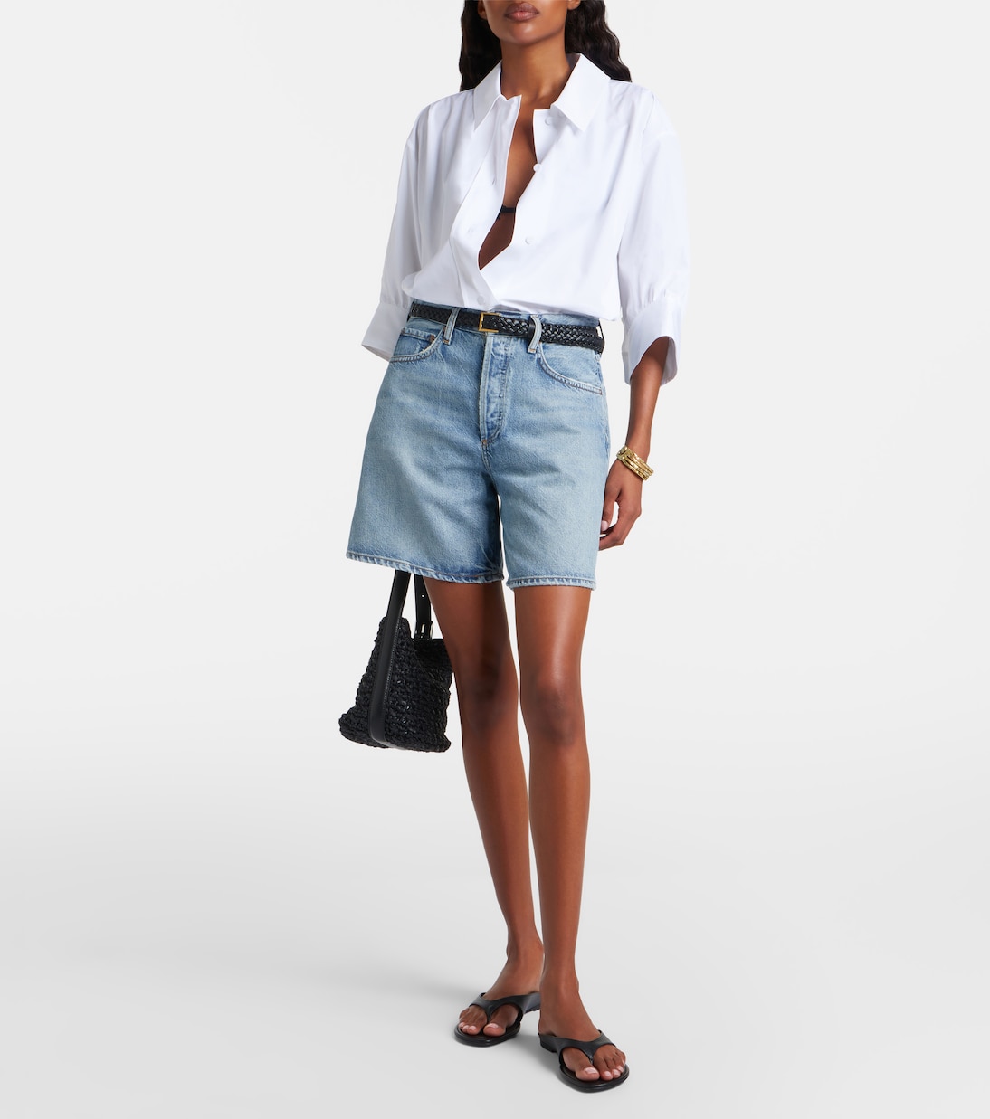 Dame denim shorts | Agolde