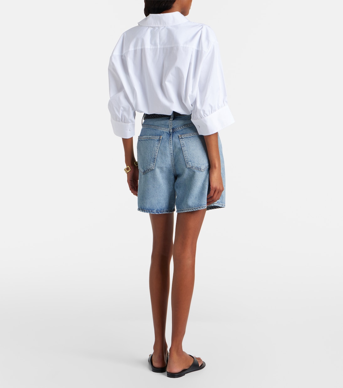 Dame denim shorts | Agolde