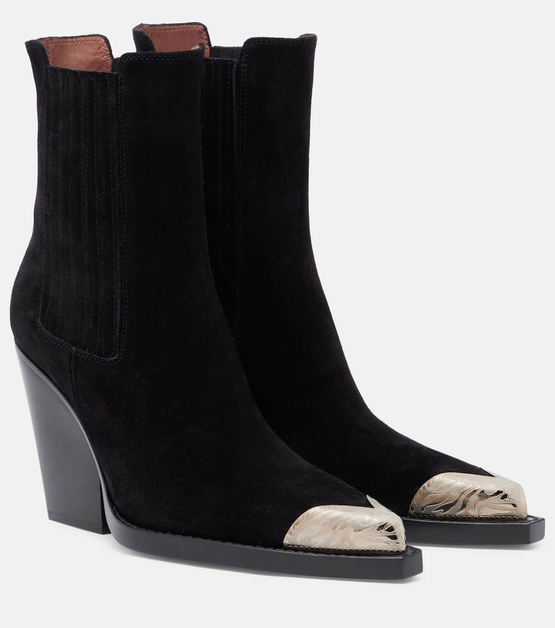 Ankle Boots Dallas aus Veloursleder | Paris Texas