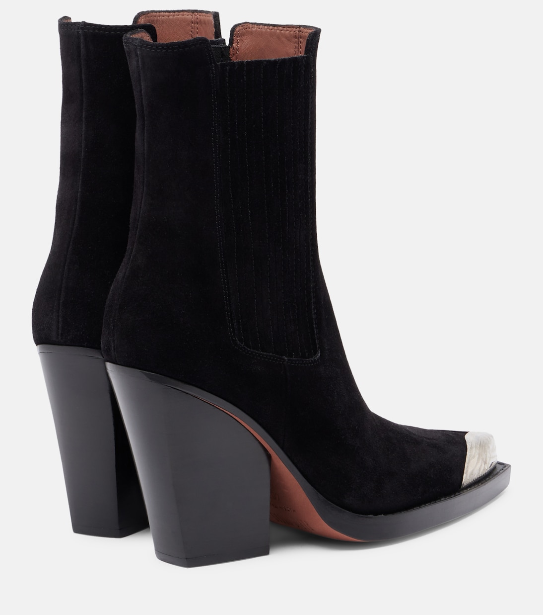 Ankle Boots Dallas aus Veloursleder | Paris Texas