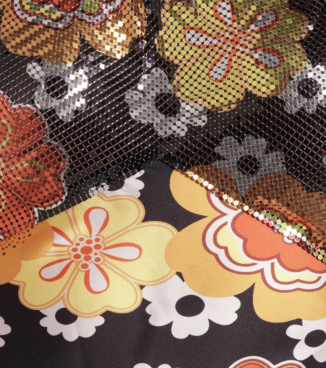 Robe longue imprimée | Rabanne