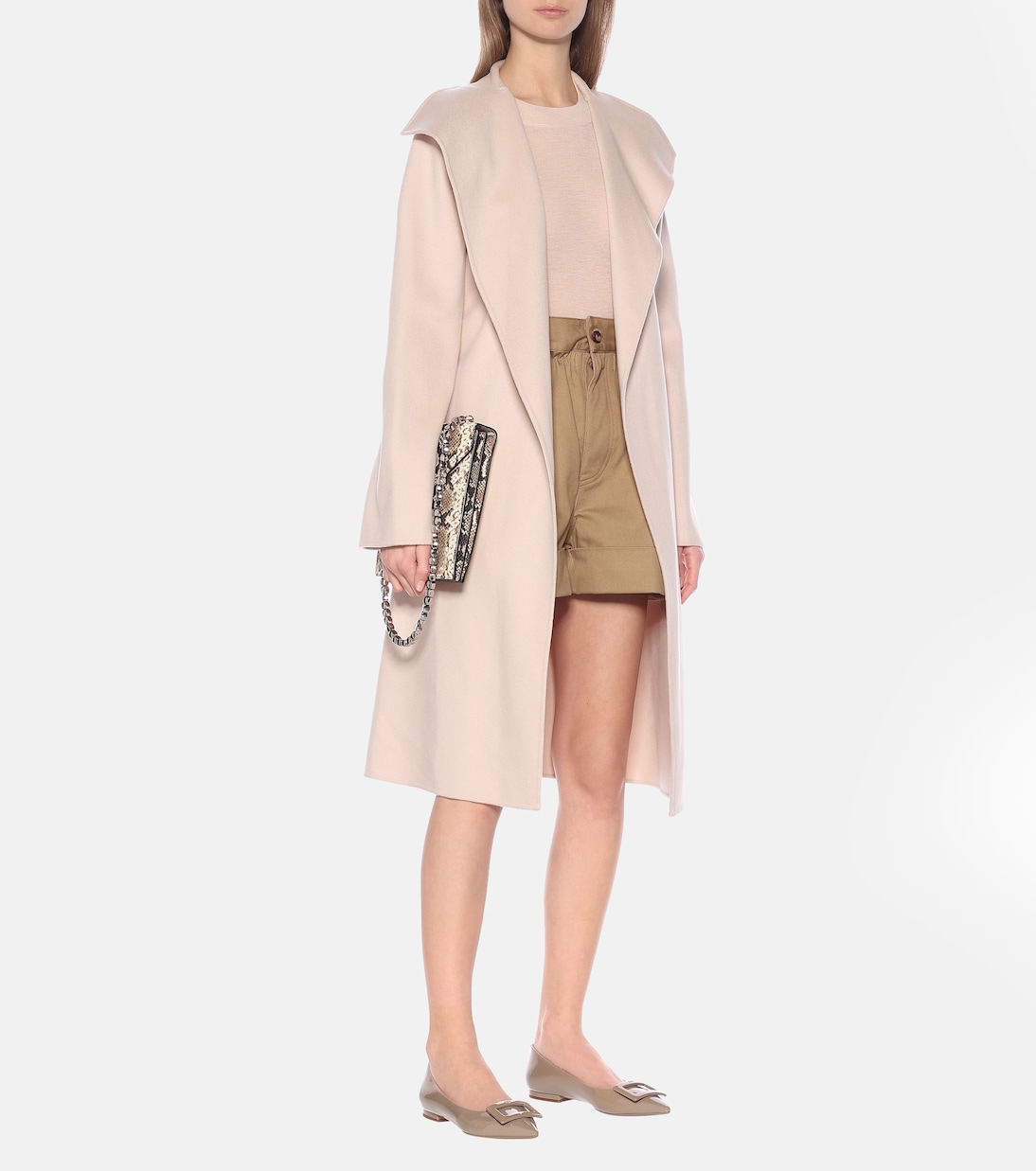 Gommettine Ball leather ballet flats | Roger Vivier