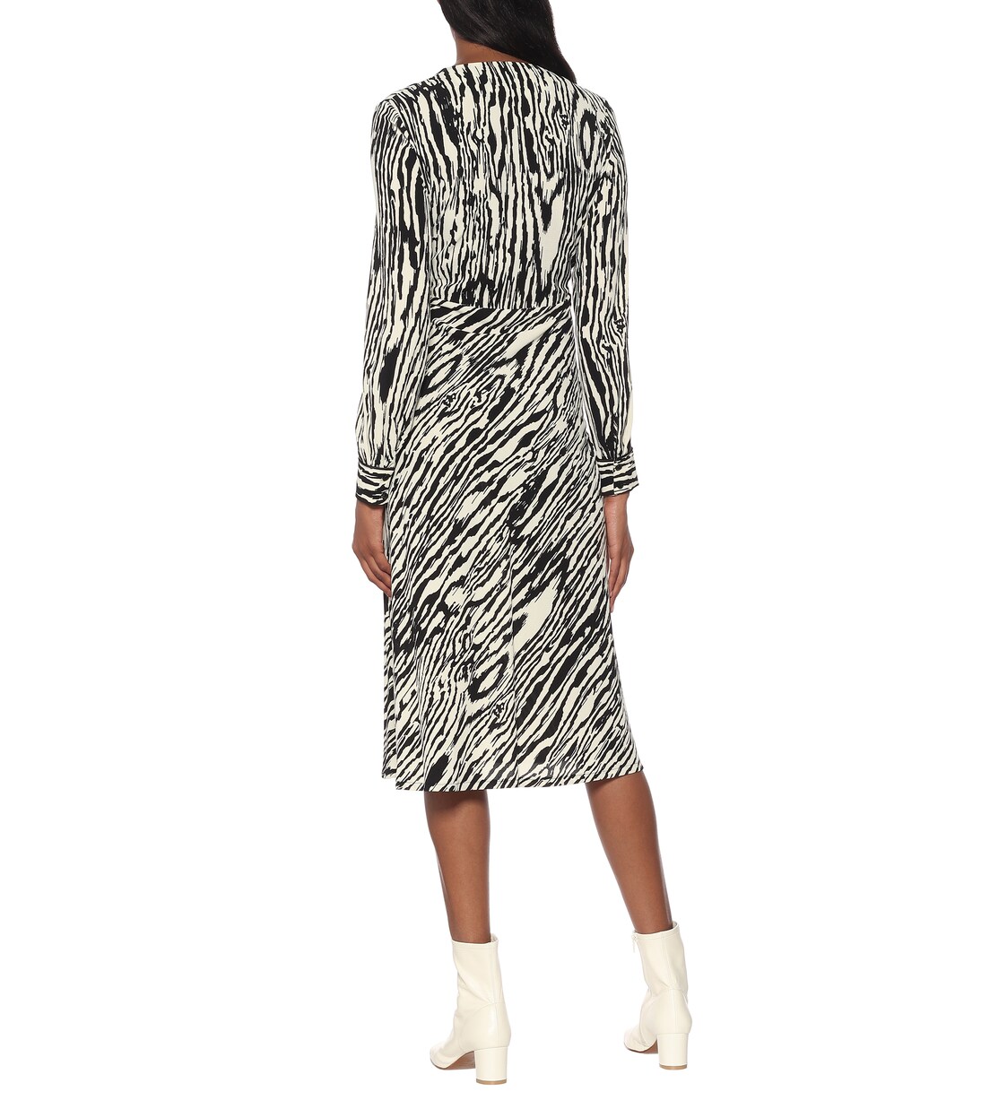 Robe midi Aericka imprimée | Baum und Pferdgarten